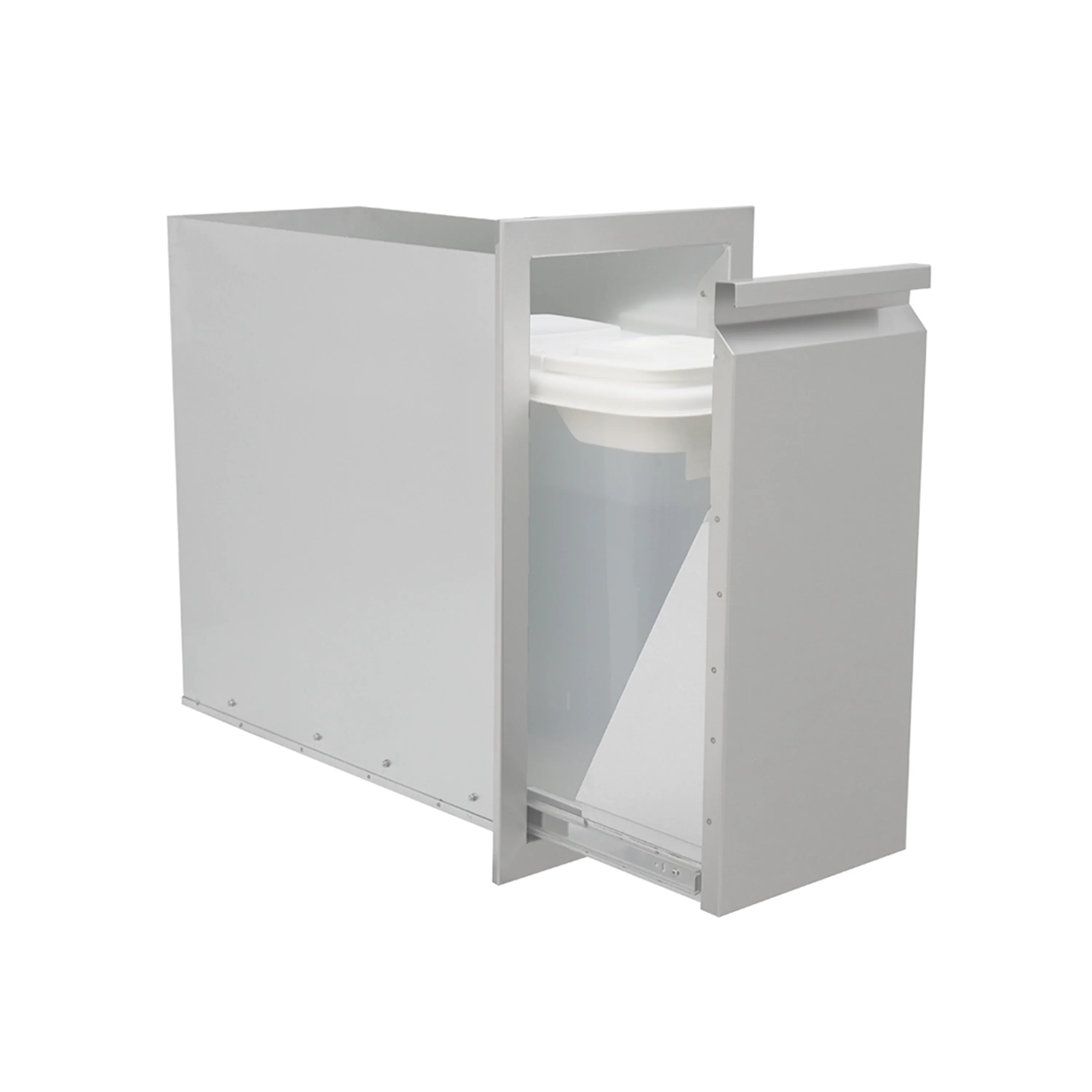 Renaissance Valiant Stainless Charcoal Caddy and/or Pellet Drawer Fully Enclosed (VDCP1) - Image 6