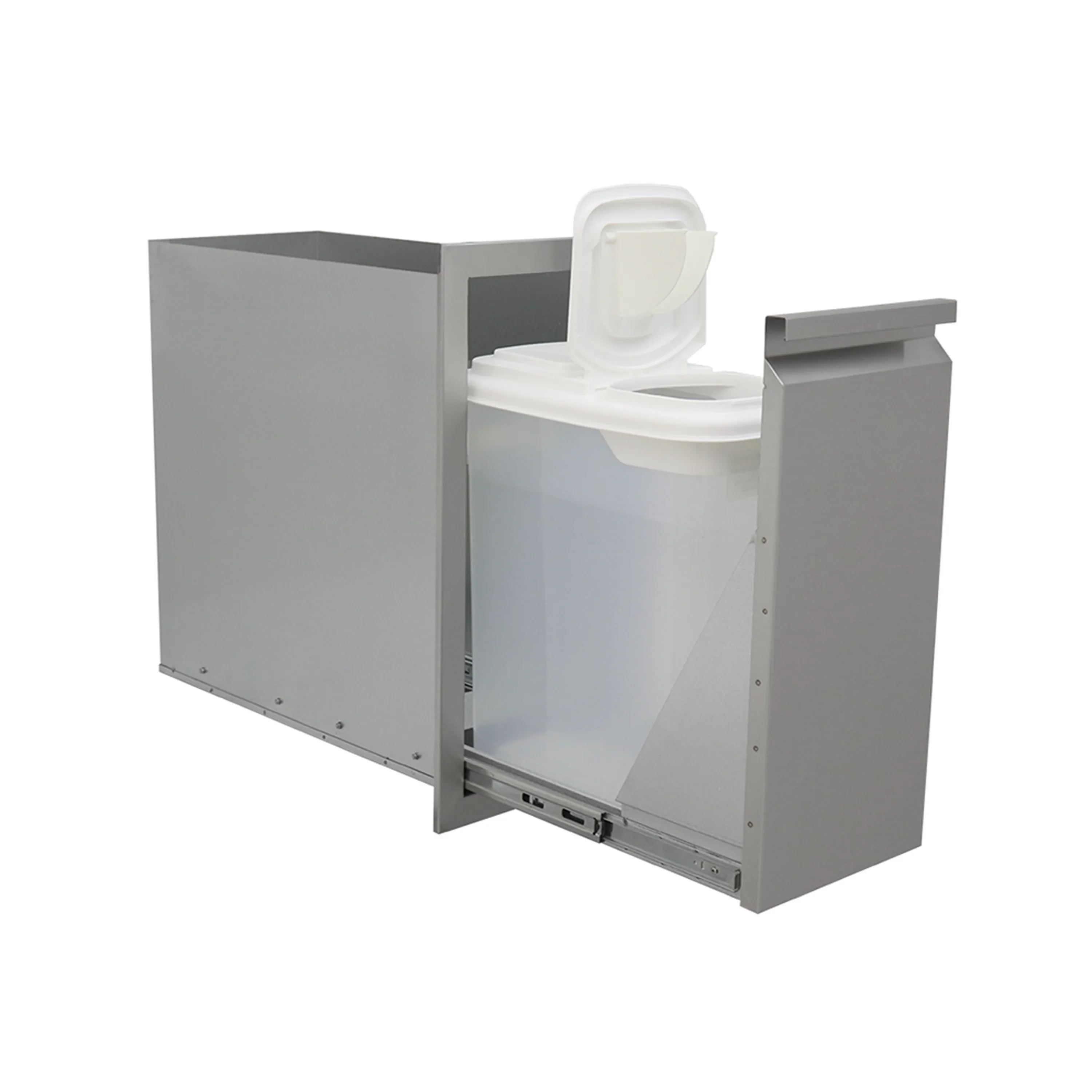 Renaissance Valiant Stainless Charcoal Caddy and/or Pellet Drawer Fully Enclosed (VDCP1) - Image 7