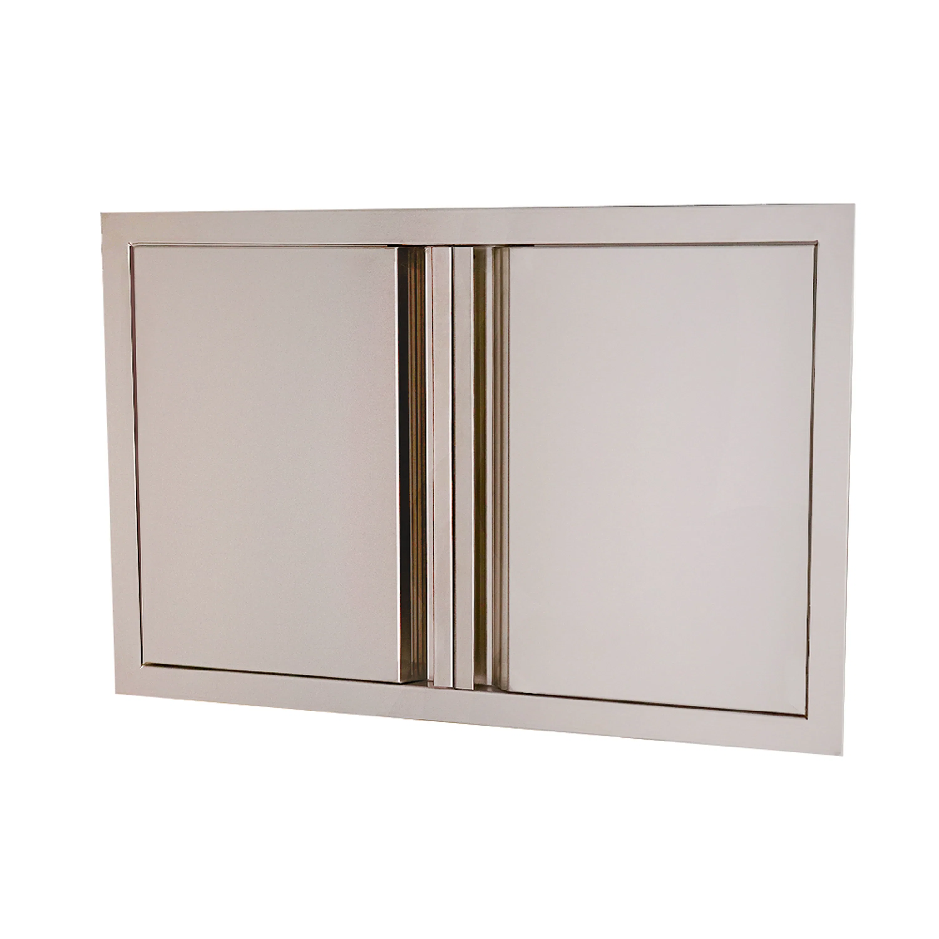 Renaissance Valiant 33-Inch Double Door in Stainless Steel, Wide-Soft Close (VDD1SC) - Image 2