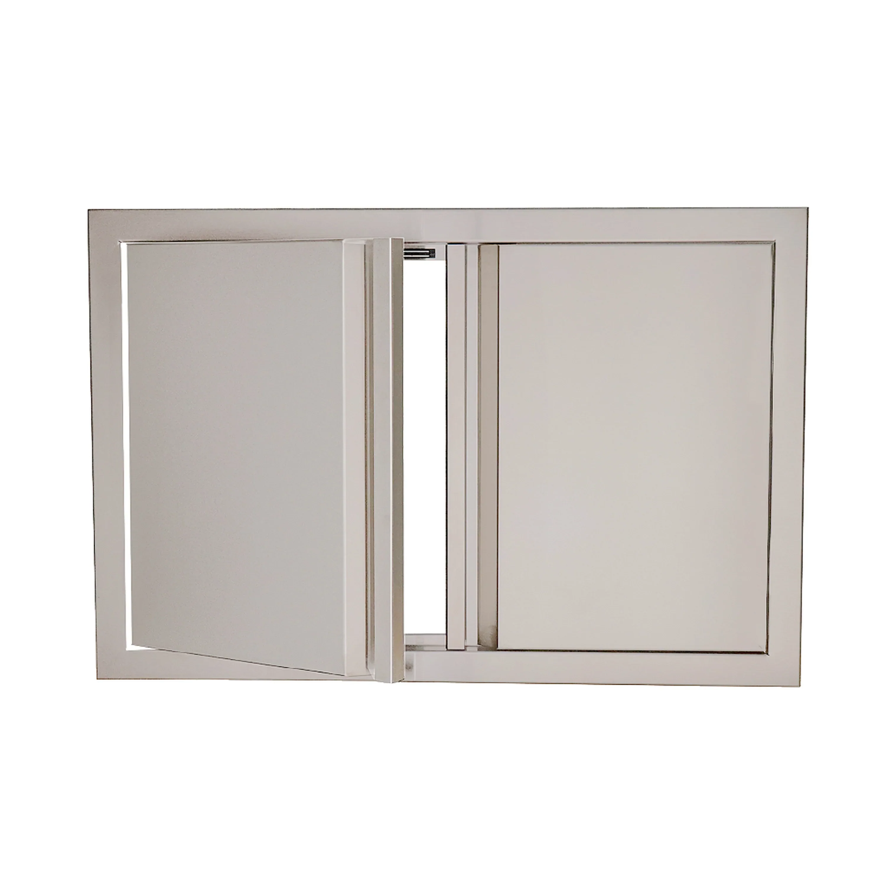 Renaissance Valiant 33-Inch Double Door in Stainless Steel, Wide-Soft Close (VDD1SC) - Image 3