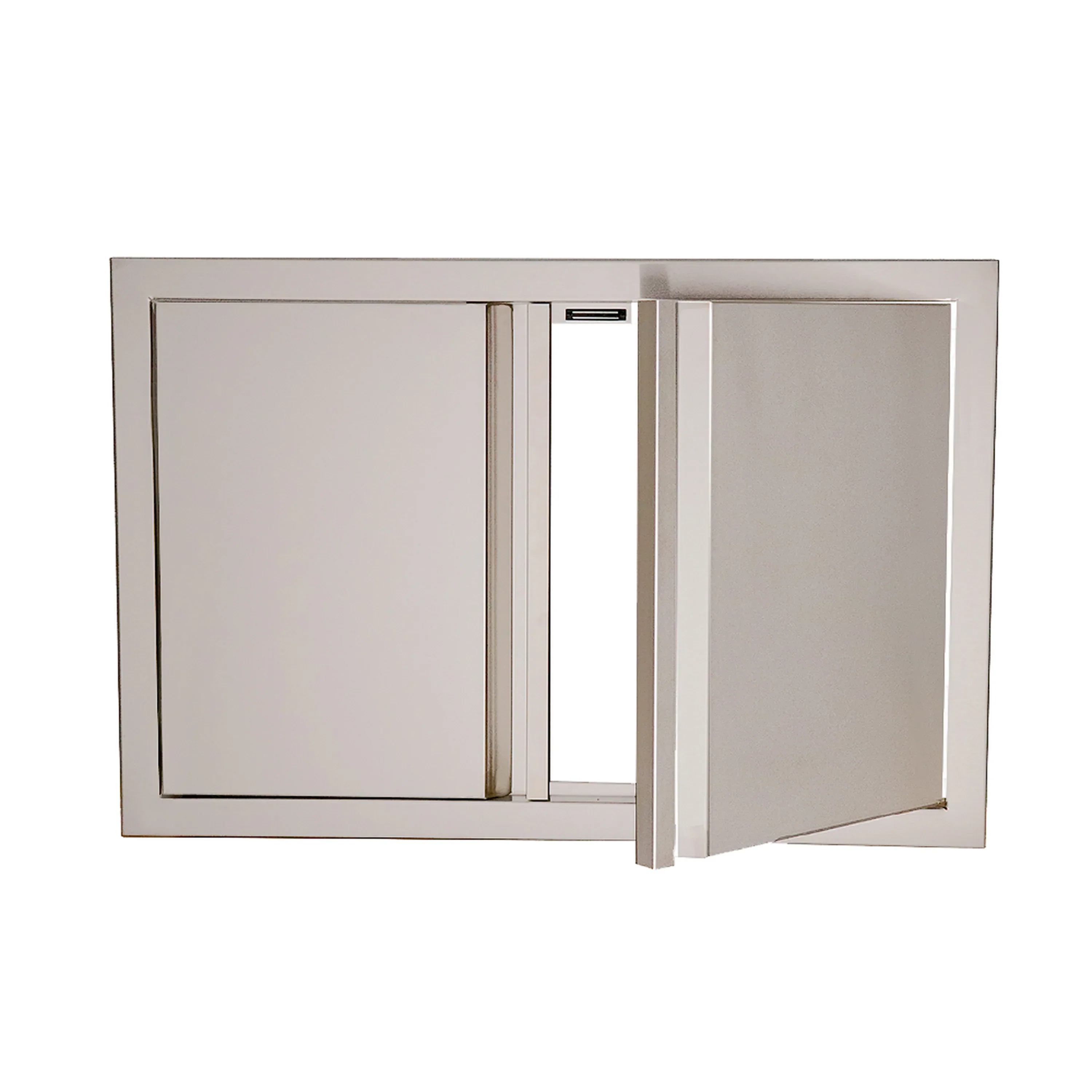 Renaissance Valiant 33-Inch Double Door in Stainless Steel, Wide-Soft Close (VDD1SC) - Image 4