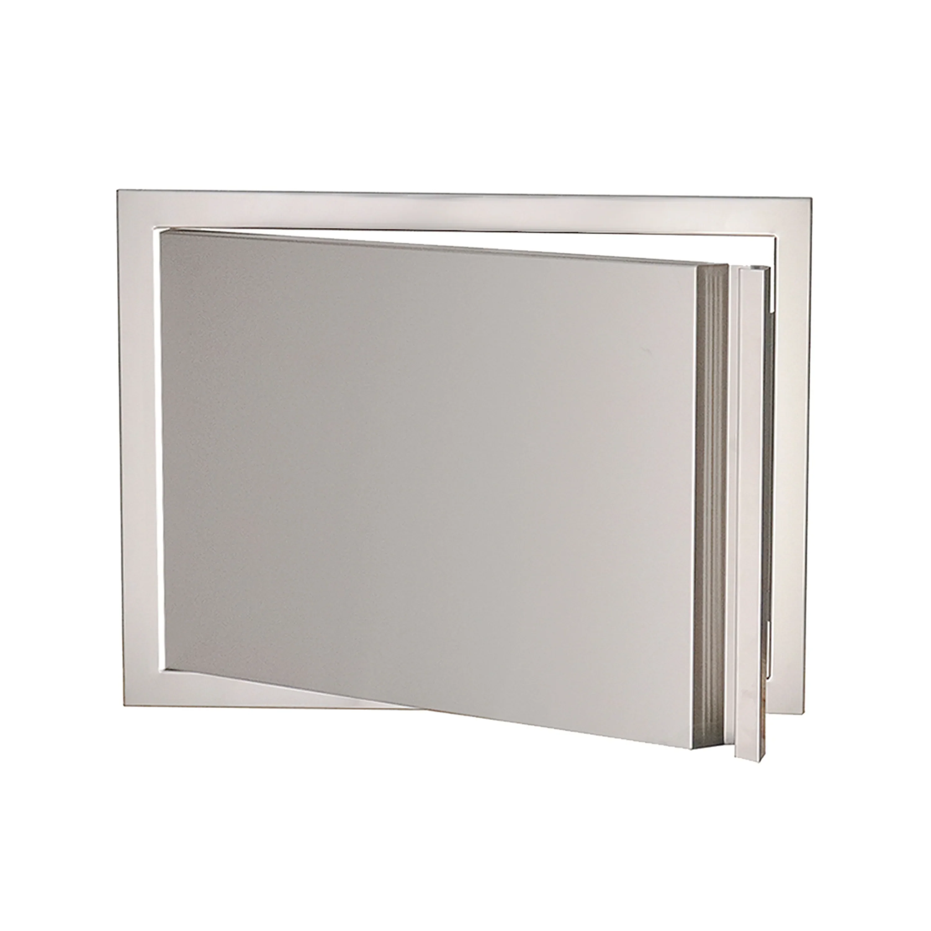 Renaissance Valiant Stainless Horizontal Door-Soft Close-Left Swing (VDH1SCL) - Image 3