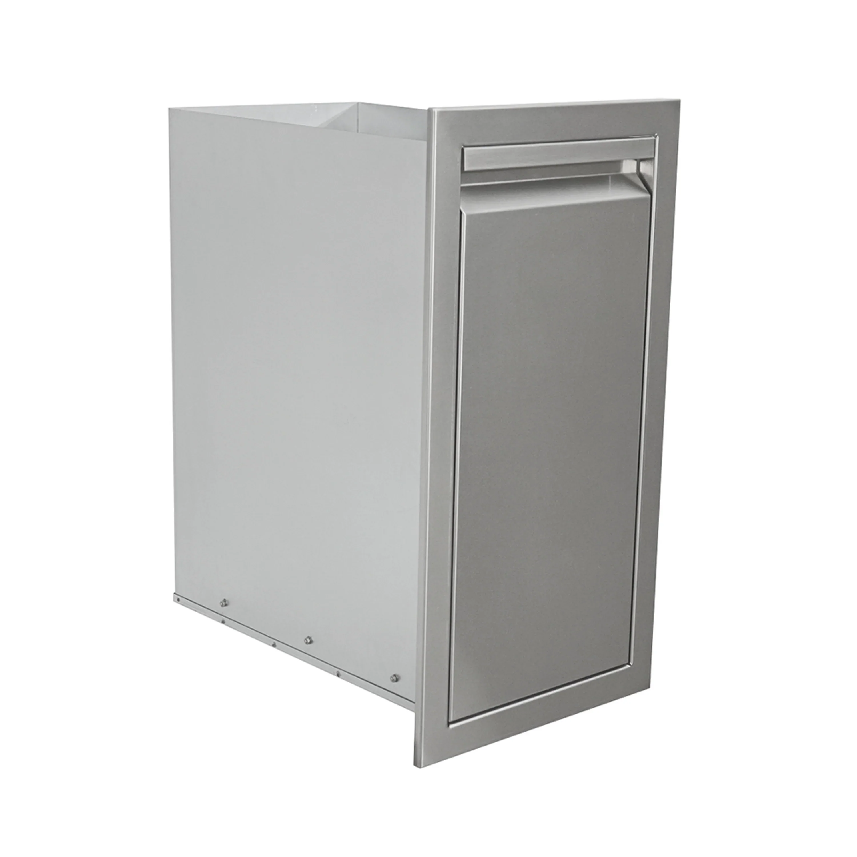 Renaissance Valiant Stainless Narrow Trash Drawer-Trash Can Included (VTD4) - Image 2