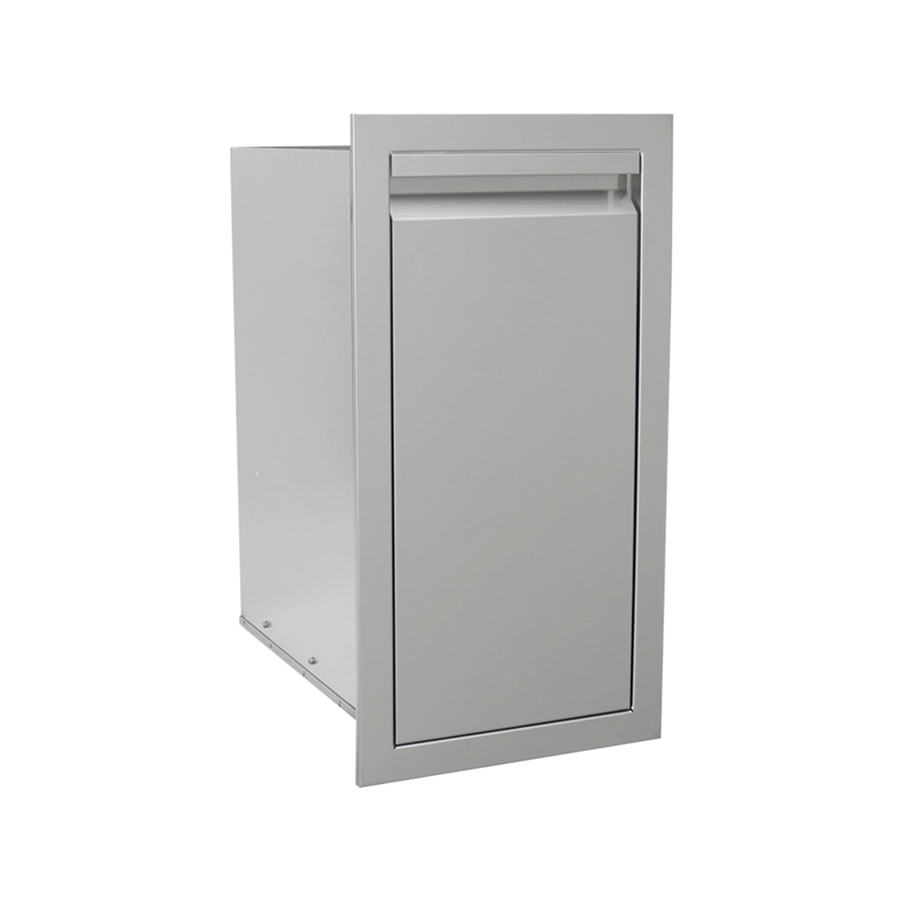 Renaissance Valiant Stainless Narrow Trash Drawer-Trash Can Included (VTD4) - Image 3