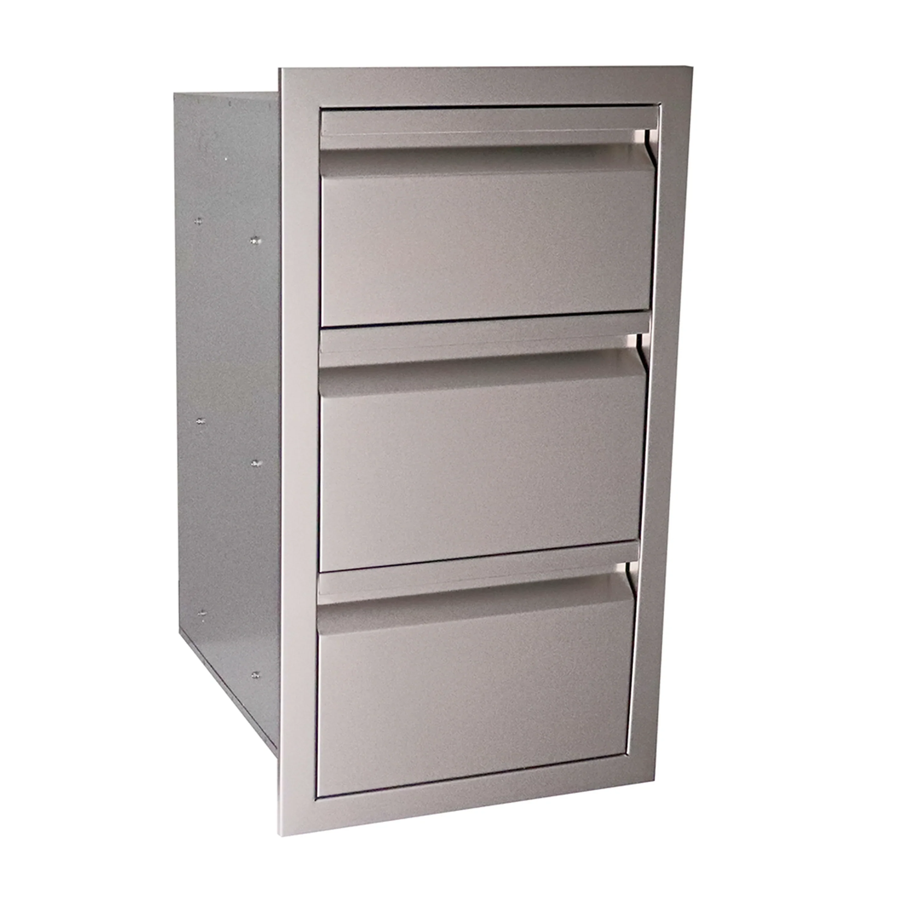 Renaissance Valiant Stainless Triple Drawer-Fully Enclosed (VTD3) - Image 2