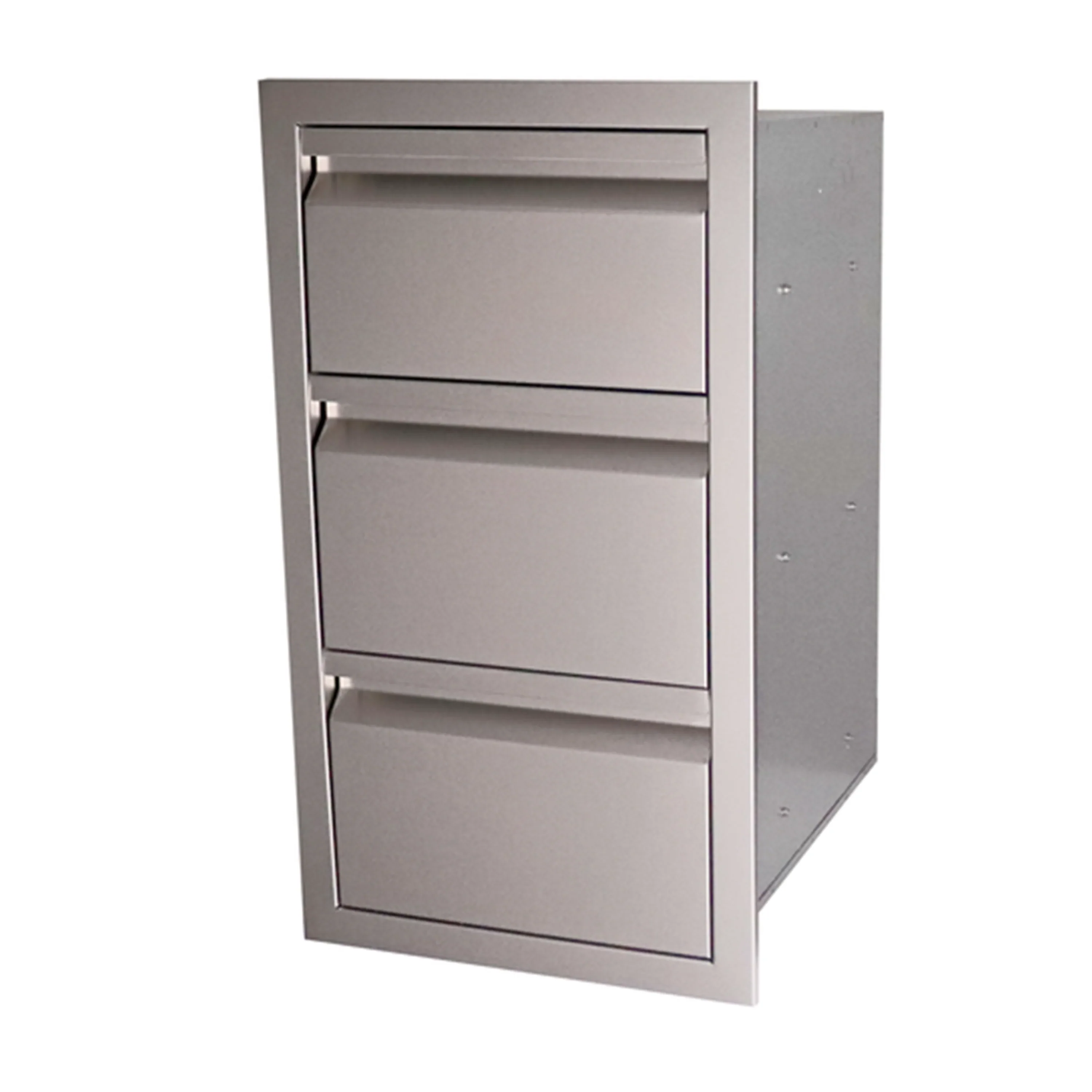 Renaissance Valiant Stainless Triple Drawer-Fully Enclosed (VTD3) - Image 3