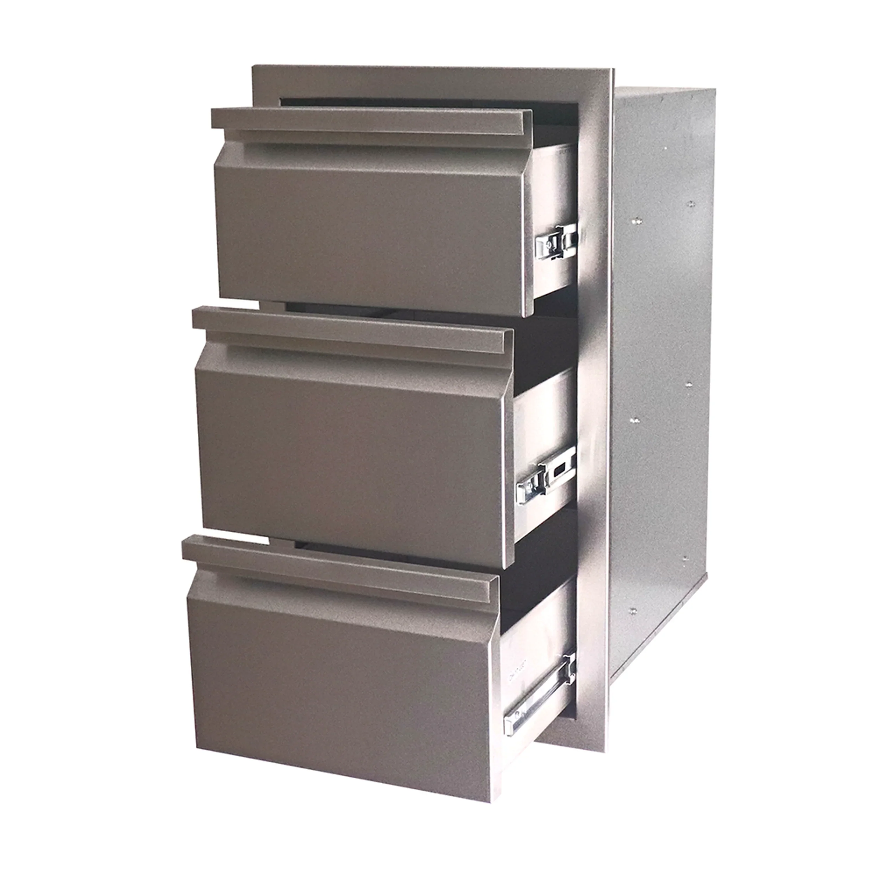 Renaissance Valiant Stainless Triple Drawer-Fully Enclosed (VTD3) - Image 4