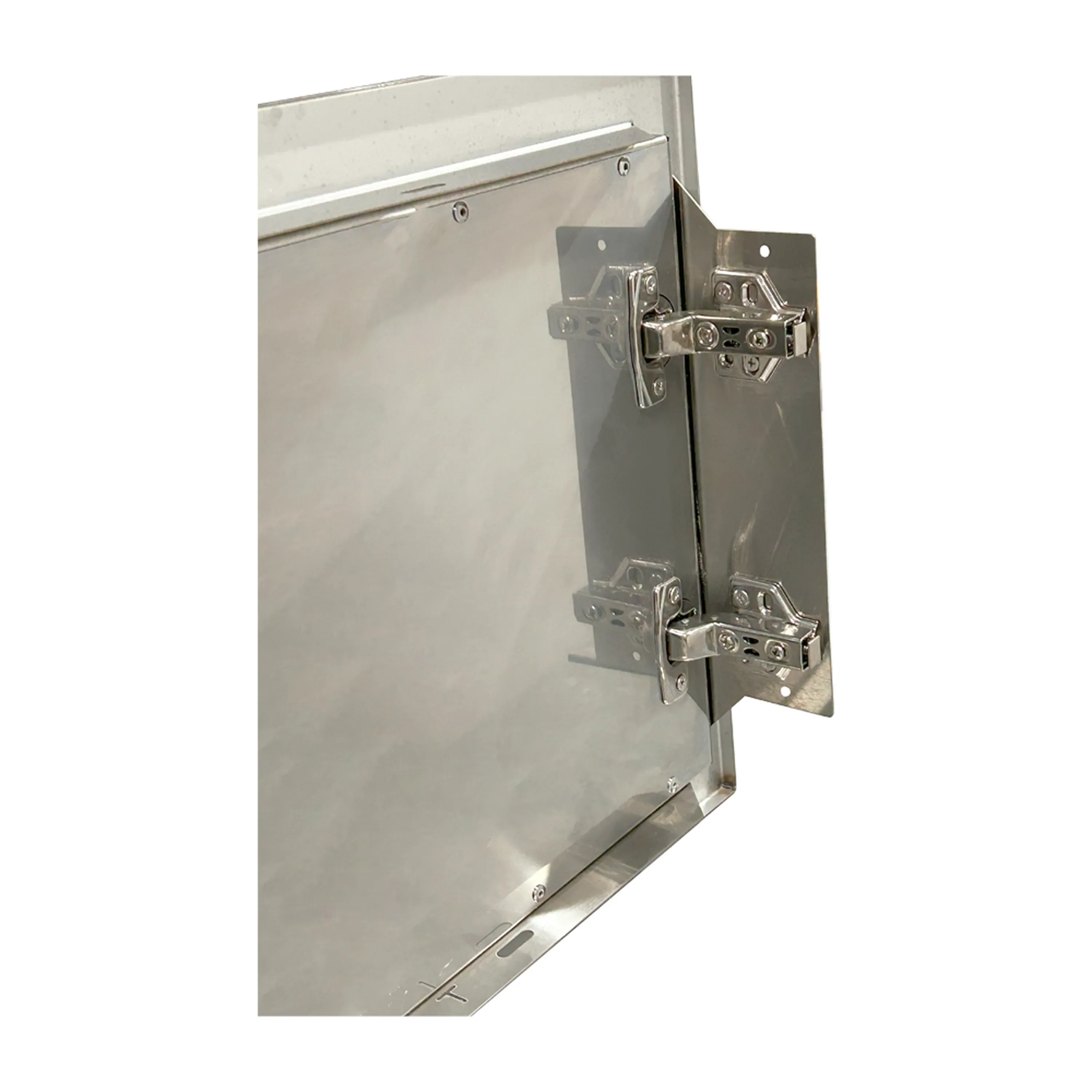 Renaissance Valiant Stainless Vertical Door-Large-Soft Close-Left Swing (VDV2SCL) - Image 2