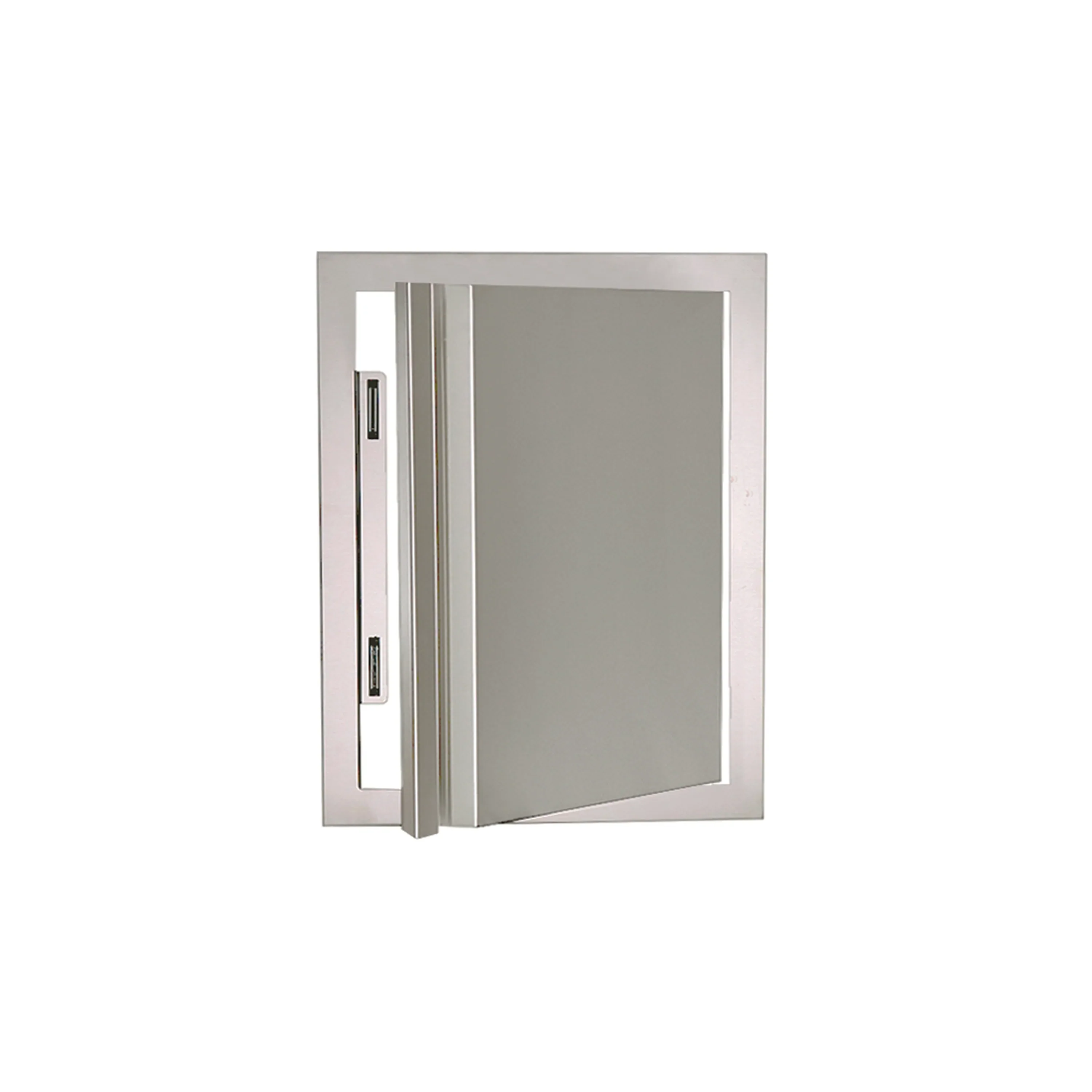 Renaissance Valiant Stainless Vertical Door-Soft Close-Right Swing (VDV1SCR) - Image 2