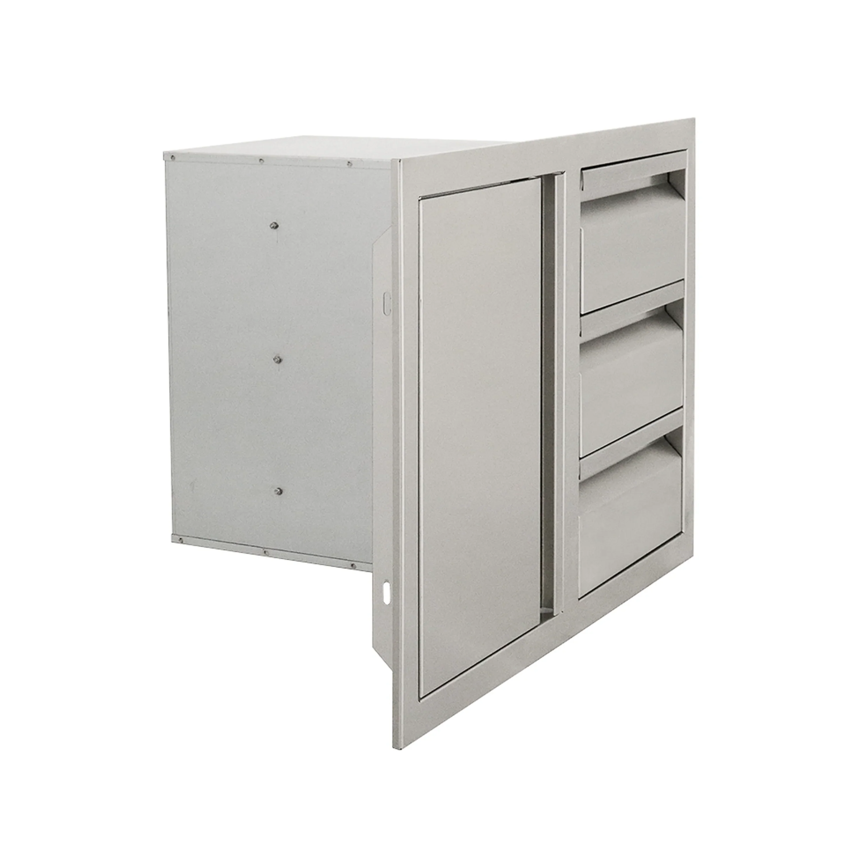 Renaissance Valiant Triple Drawer & Door Combo-Soft Close-Left Swing (VDC2SCL) - Image 5