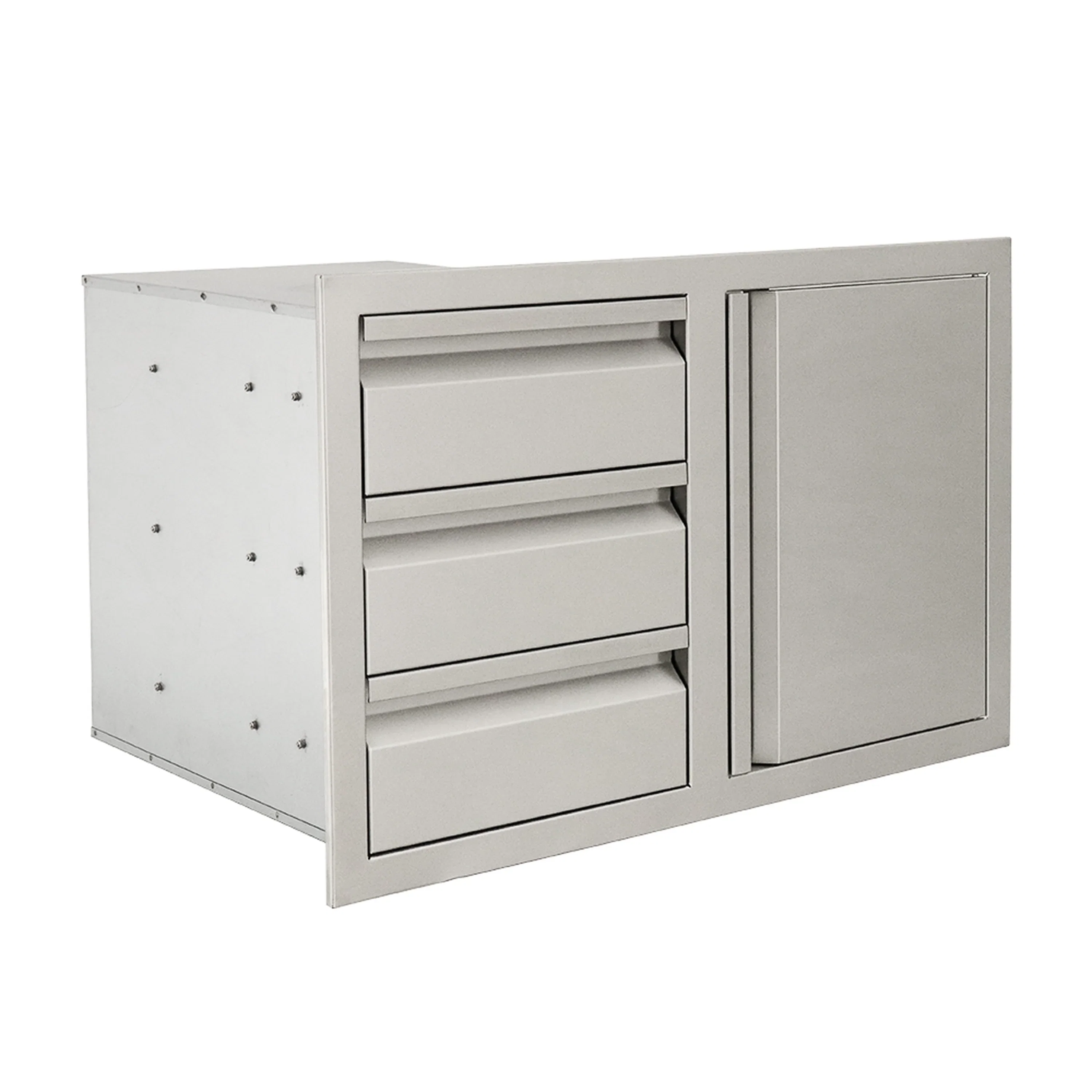 Renaissance Valiant Triple Drawer & Door Combo-Soft Close-Right Swing (VDC2SCR) - Image 3
