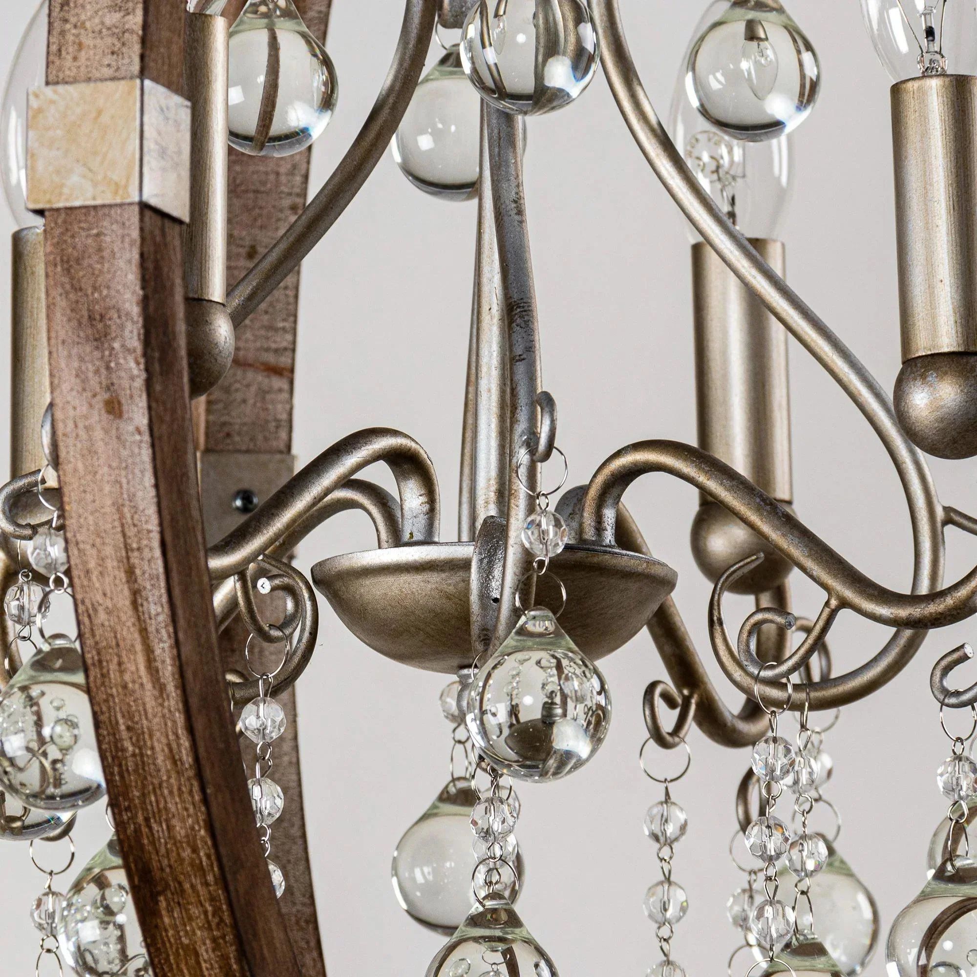 Parrot Uncle Retha Brown 4-Light Caged Island Pendant Lights (8816-4110V) - Image 7
