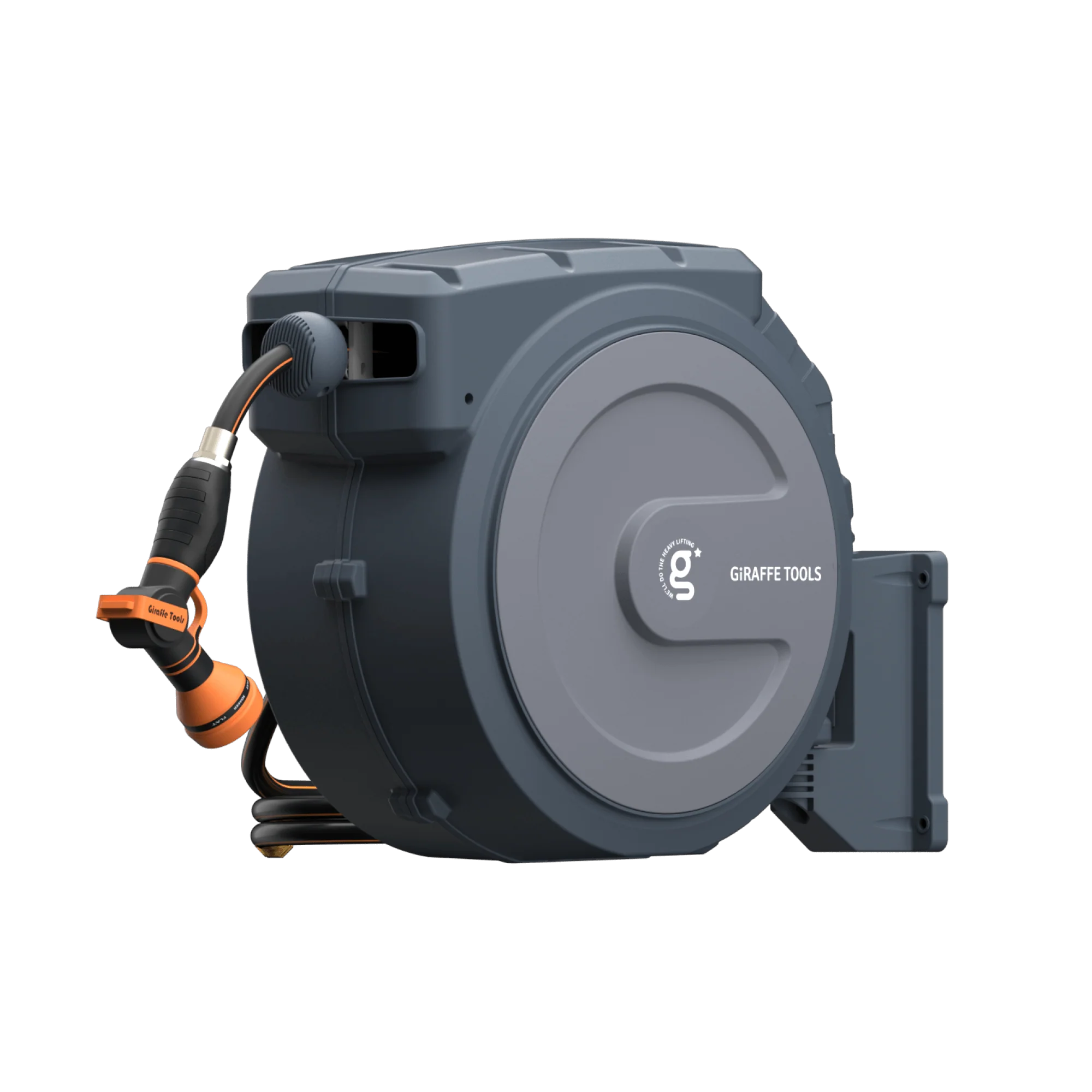 Giraffe Tools 1/2-Inch, 130 Ft. Retractable Garden Hose Reel - Image 15