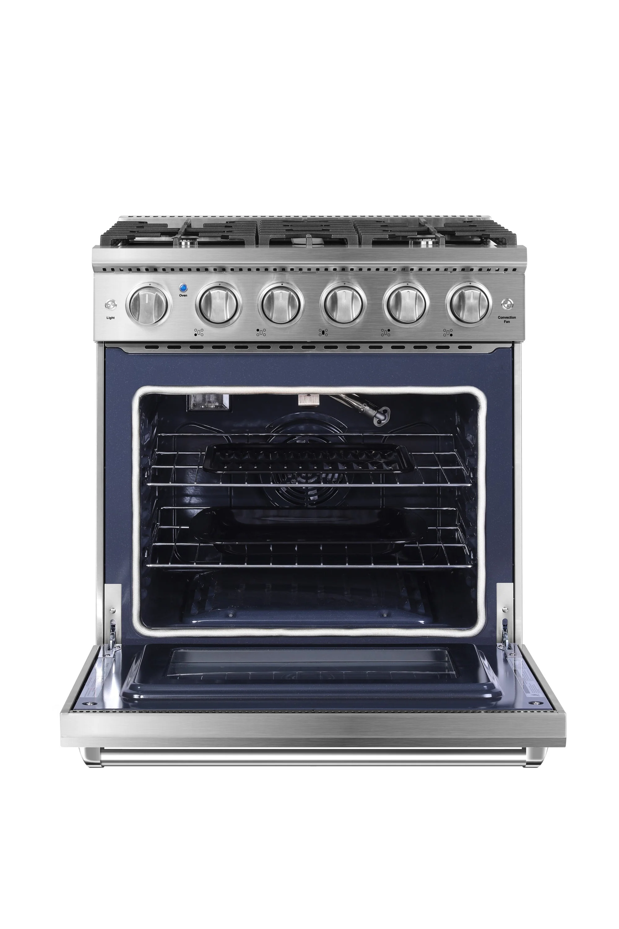 ROBAM 30-Inch Gas Range with 5 Burners in Stainless Steel (7GG11) - Image 5