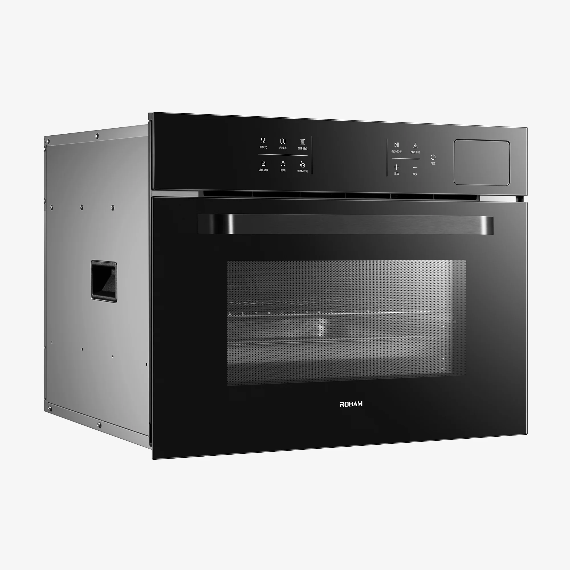 ROBAM 24-Inch Build-In Combi Steam Oven in Black Glass (CQ760) - Image 3