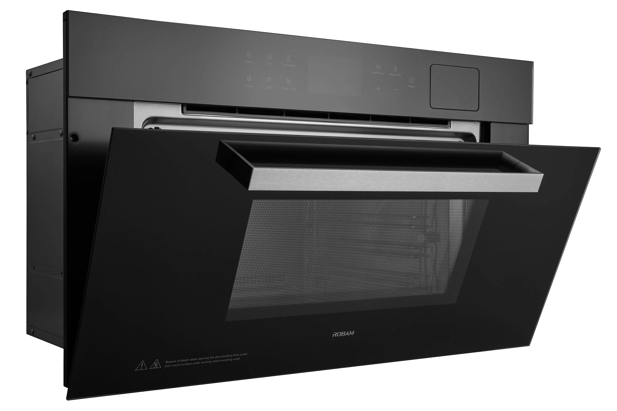 ROBAM 30-Inch Build-In Combi Steam Oven in Black Glass (CQ762) - Image 4
