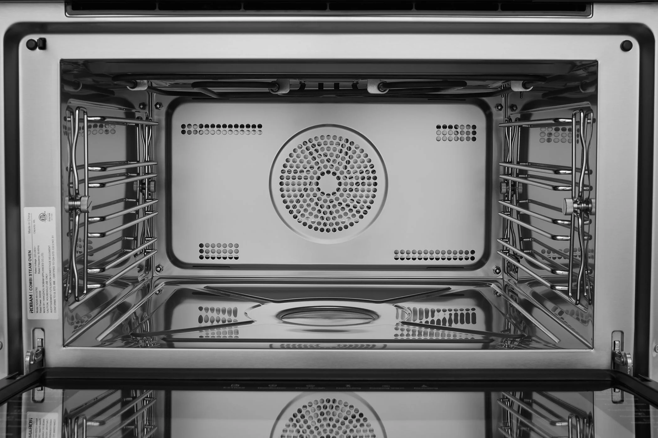 ROBAM 30-Inch Build-In Combi Steam Oven in Black Glass (CQ762) - Image 8