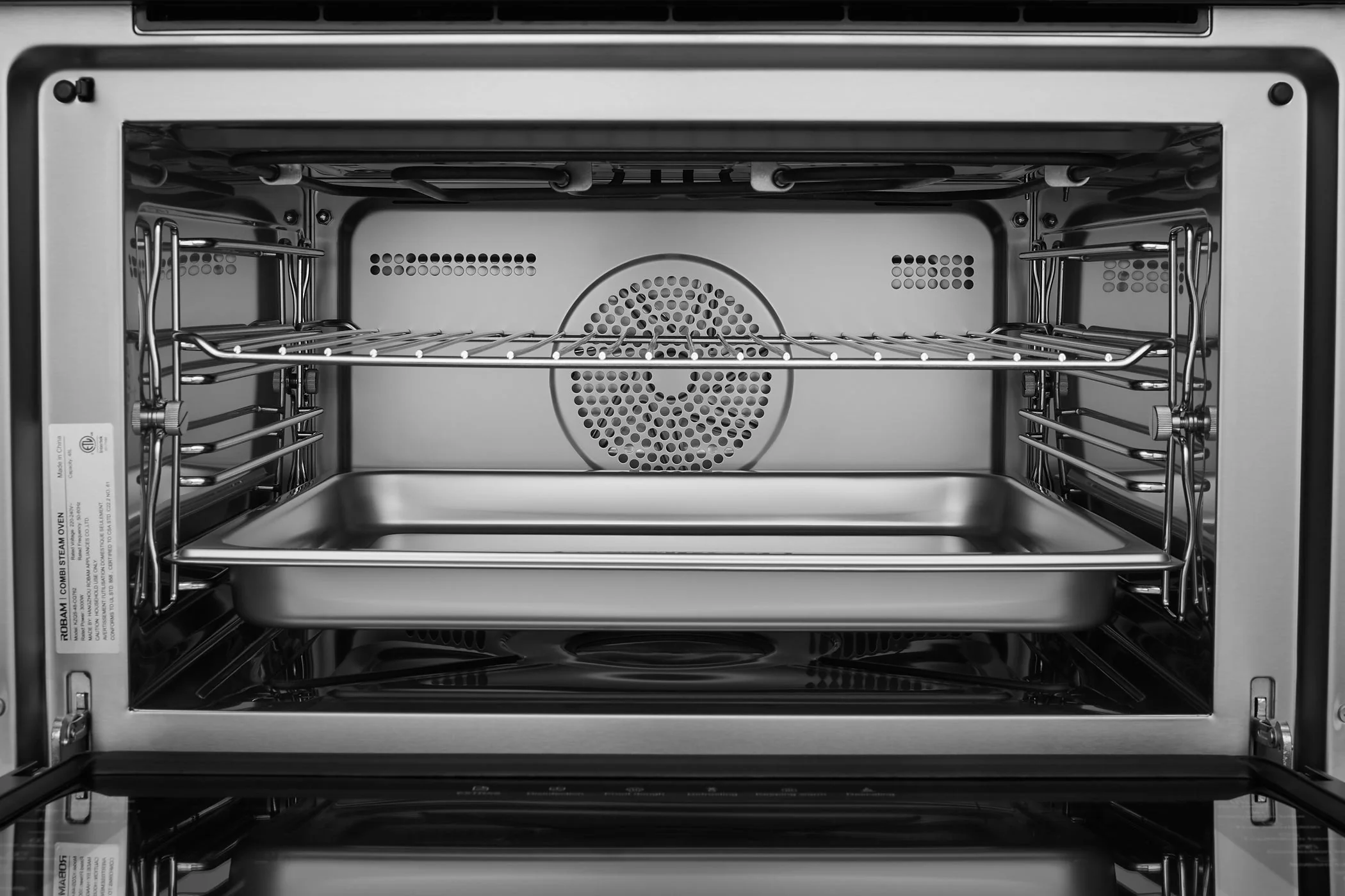 ROBAM 30-Inch Build-In Combi Steam Oven in Black Glass (CQ762S) - Image 8