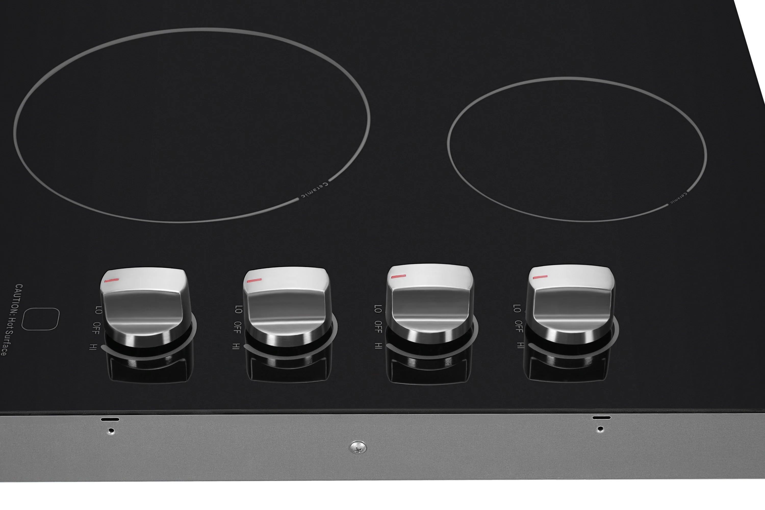 ROBAM 30-Inch 4 Burners Ceramic Glass Cooktop in Black Tempered Glass (W412) - Image 3