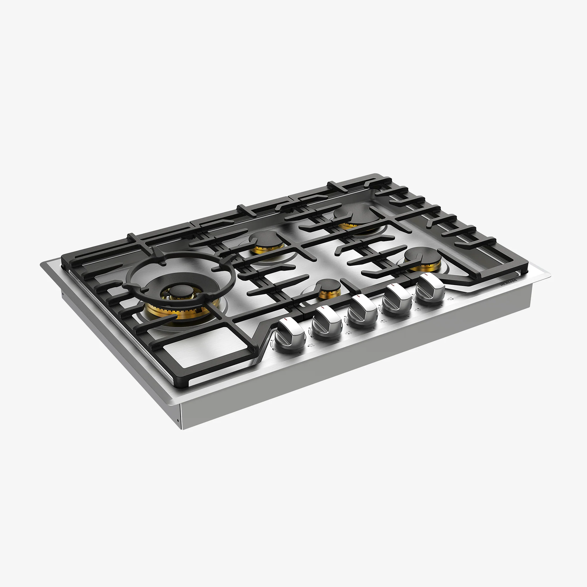 ROBAM G-Series 30-Inch Dual Fuel Cooktop with 5 Burners in Stainless Steel (G513) - Image 6