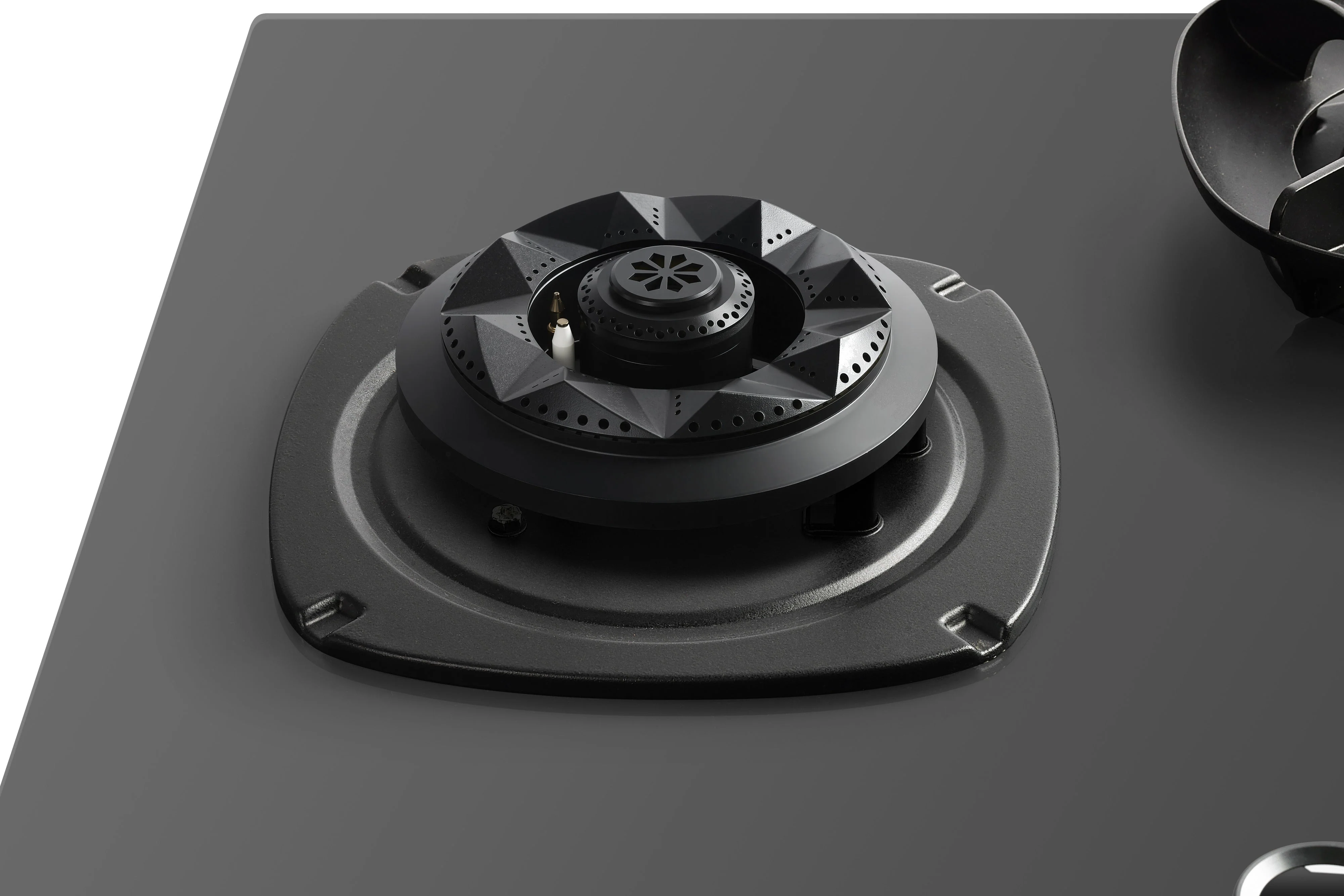 ROBAM FireCube 30-Inch Gas Cooktop with 3 Burners in Black Tempered Glass (7B7H30/7B7H31) - Image 10