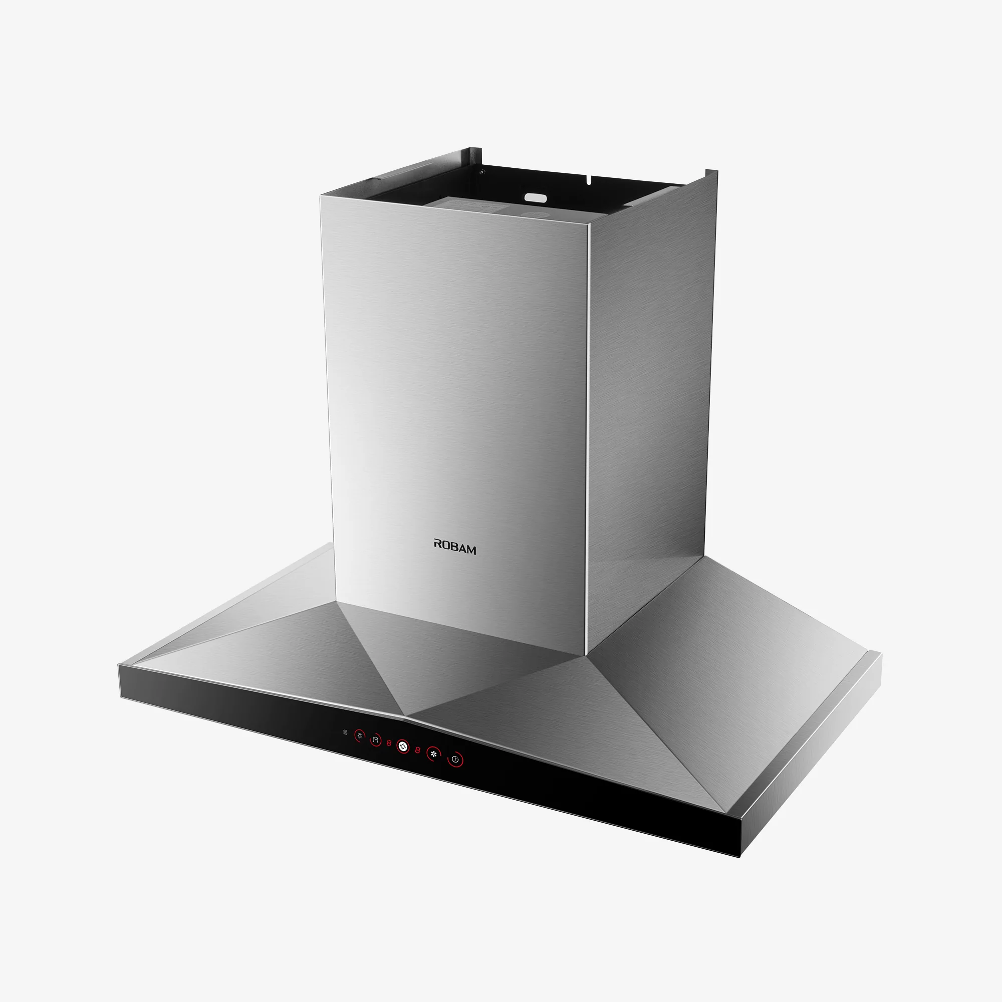 ROBAM 36-Inch 1200 CFM Wall Mount Range Hood in Stainless Steel (A837) - Image 4