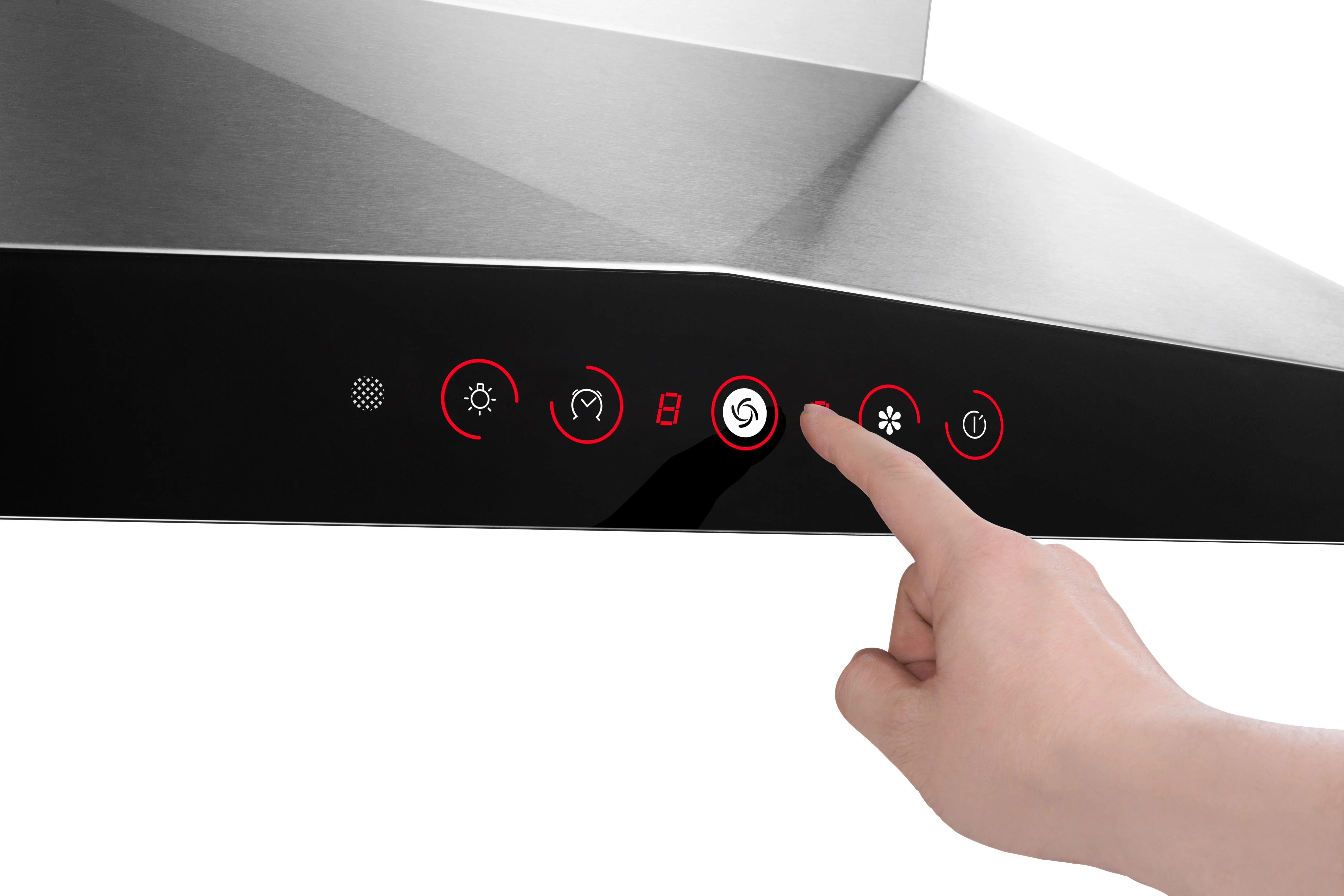 ROBAM 36-Inch 1200 CFM Wall Mount Range Hood in Stainless Steel (A837) - Image 7