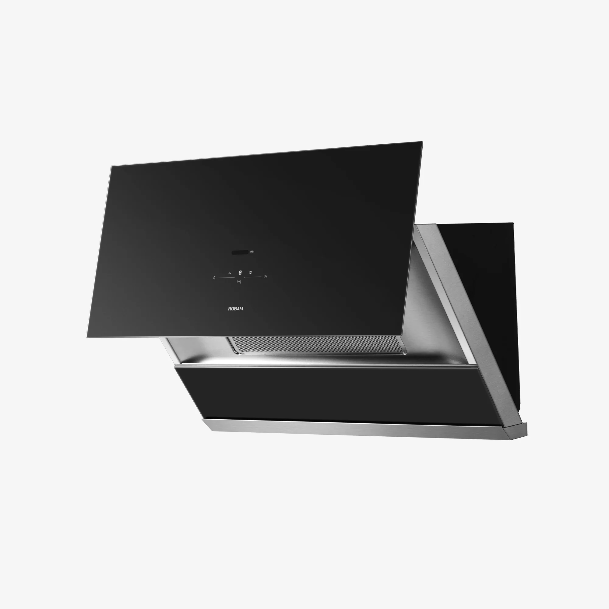 ROBAM R-MAX 36-Inch 1200 CFM Dual Mount Range Hood in Black Tempered Glass (A678S) - Image 4
