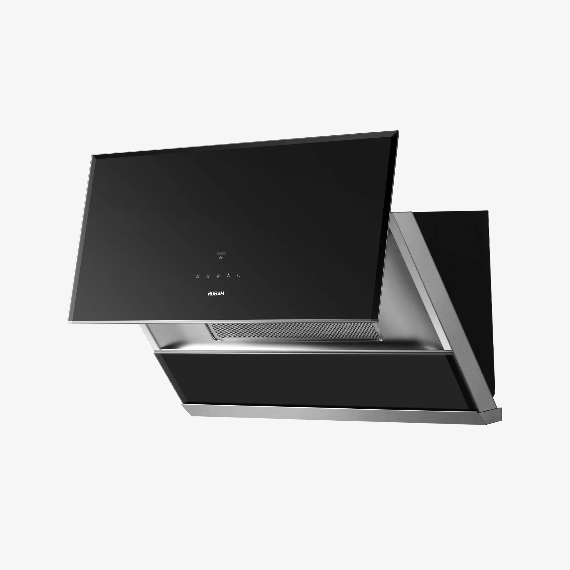 ROBAM R-MAX 36-Inch 1300 CFM Range Hood with BLDC Power + Gesture Control in Black Tempered Glass (A679S) - Image 4