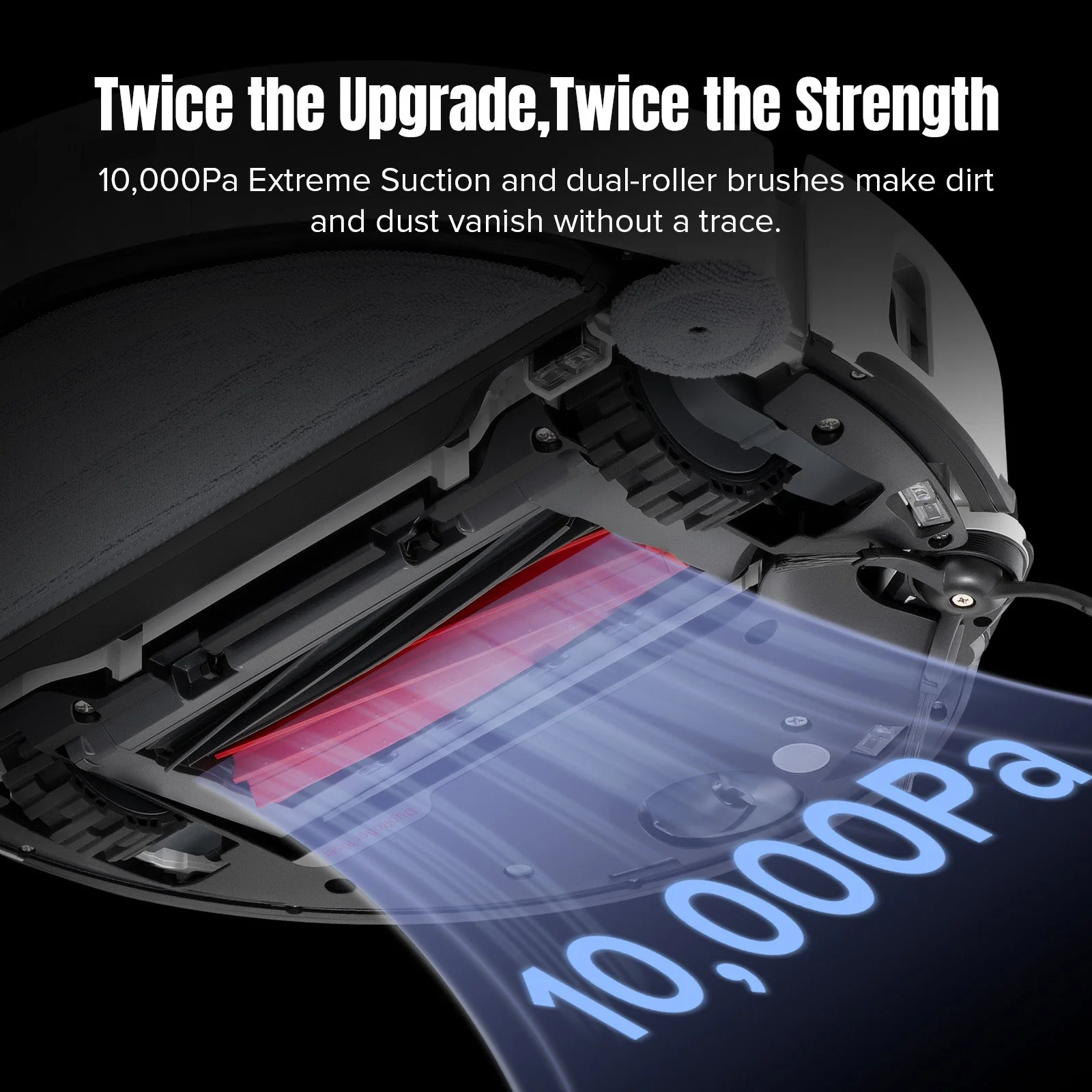 Roborock S8 MaxV Ultra with 8-in-1 RockDock® Ultra, 10,000 Pa, Liftable brush & Mop and Multifunction dock and - Image 12