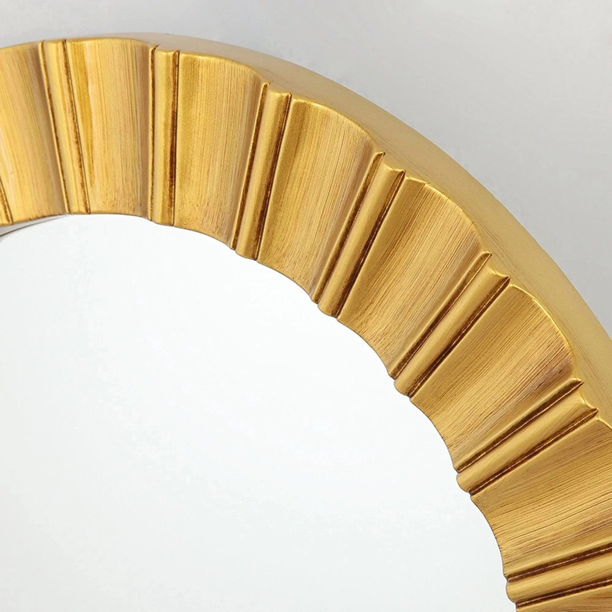 Parrot Uncle Round Wall Mirrors Decorative Modern Wall-Mounted Mirrors (HL-8832) - Image 3