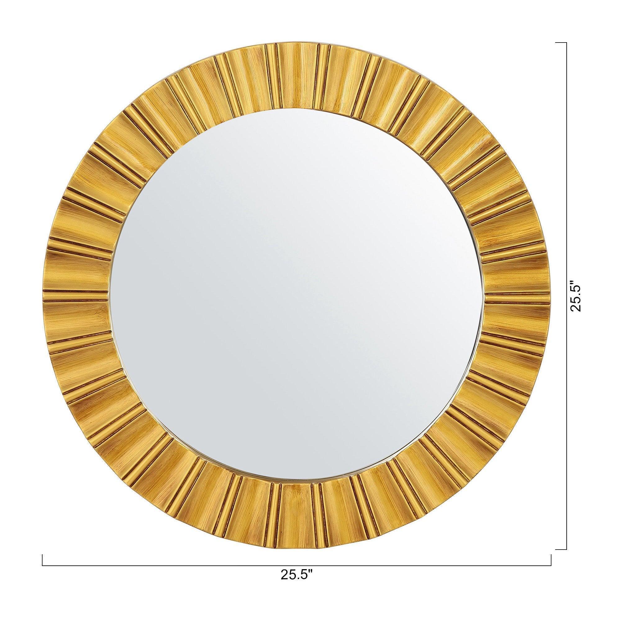 Parrot Uncle Round Wall Mirrors Decorative Modern Wall-Mounted Mirrors (HL-8832) - Image 7