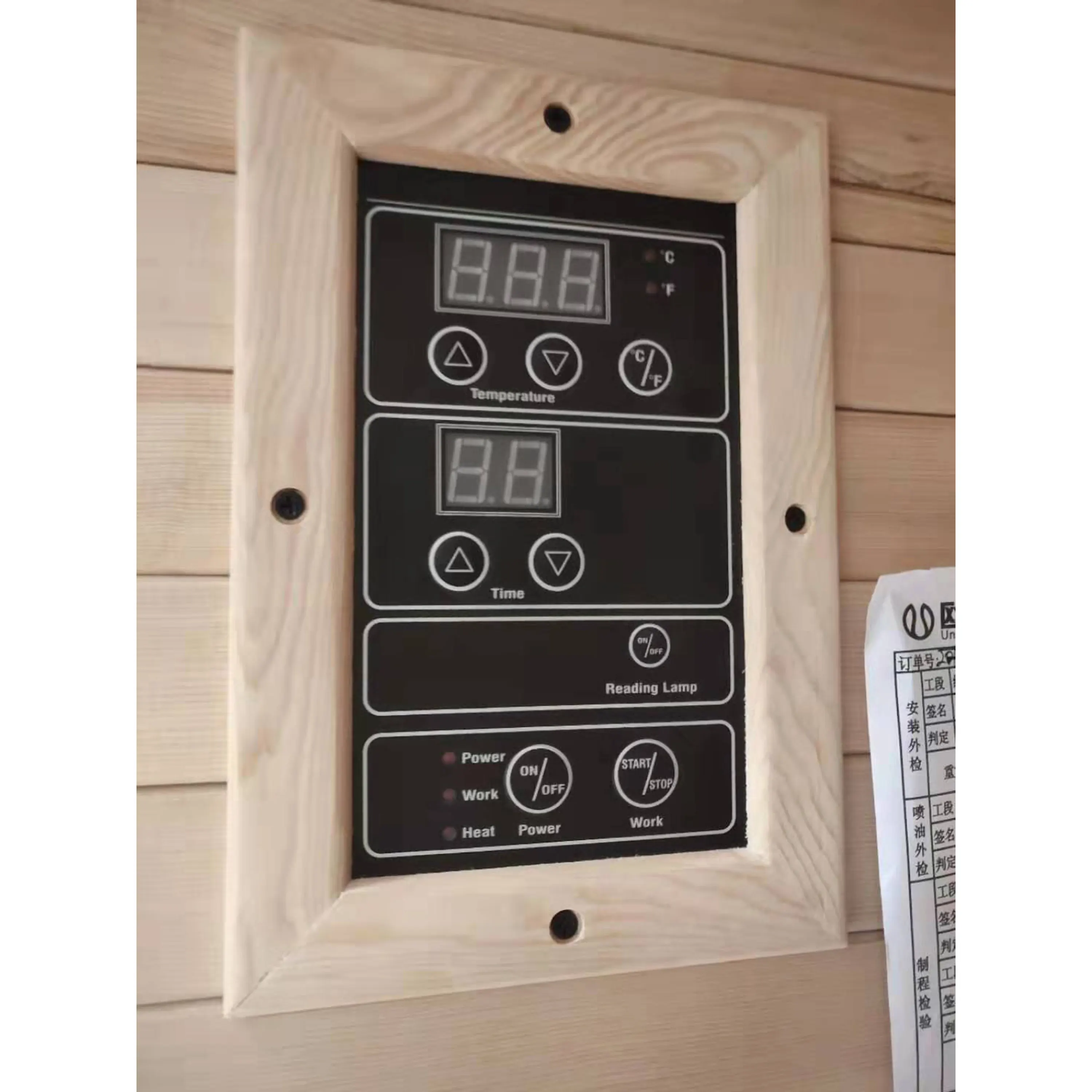 Westinghouse Infrared Sauna for 1 Person in Wood (WES43-1600) - Image 4