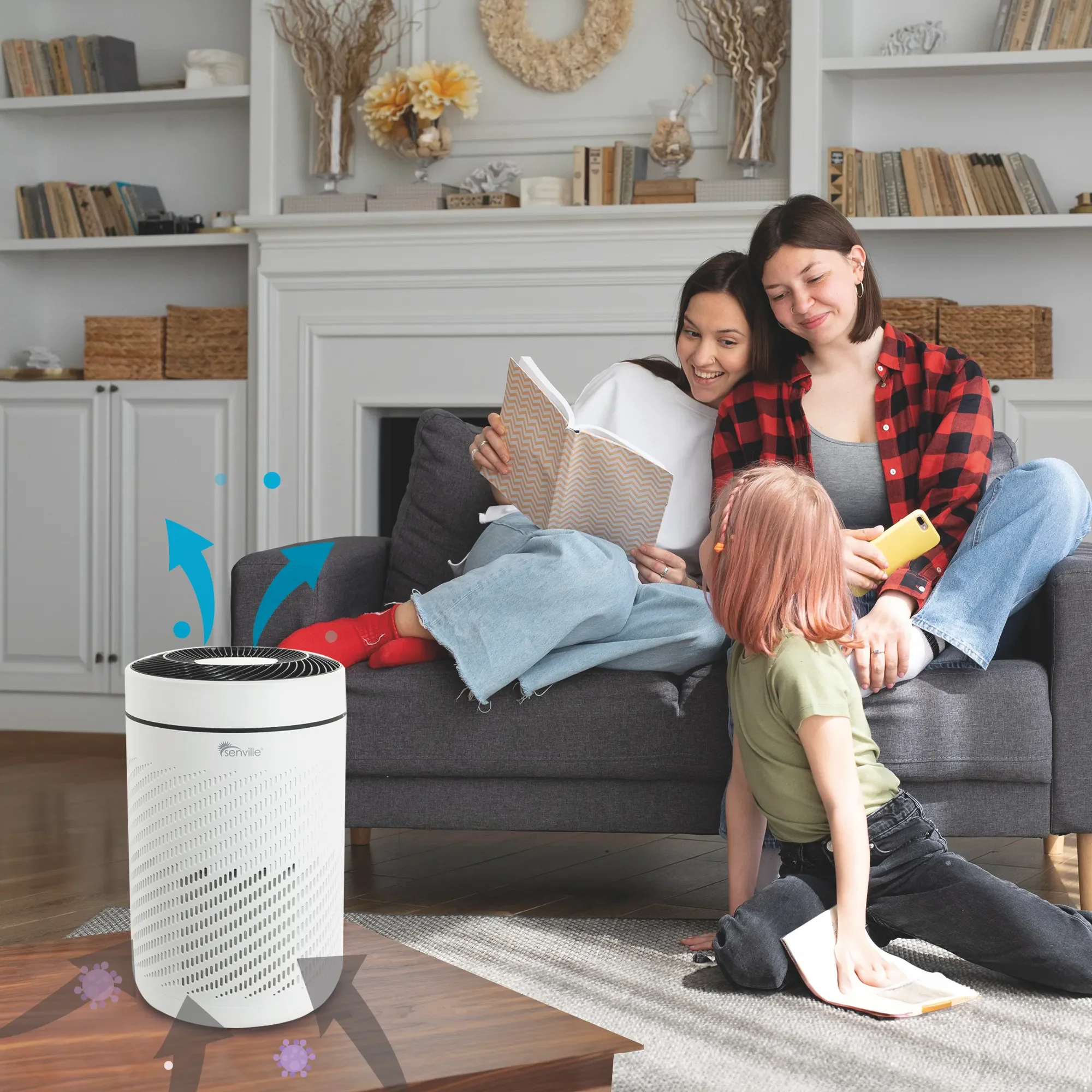 Senville LETO Series 12K BTU Mini Split with 21.2 SEER2, 115V Ductless Air Conditioner and Heat Pump Condenser with Wall Mount Air Handler (SENL-12CD) - Image 7