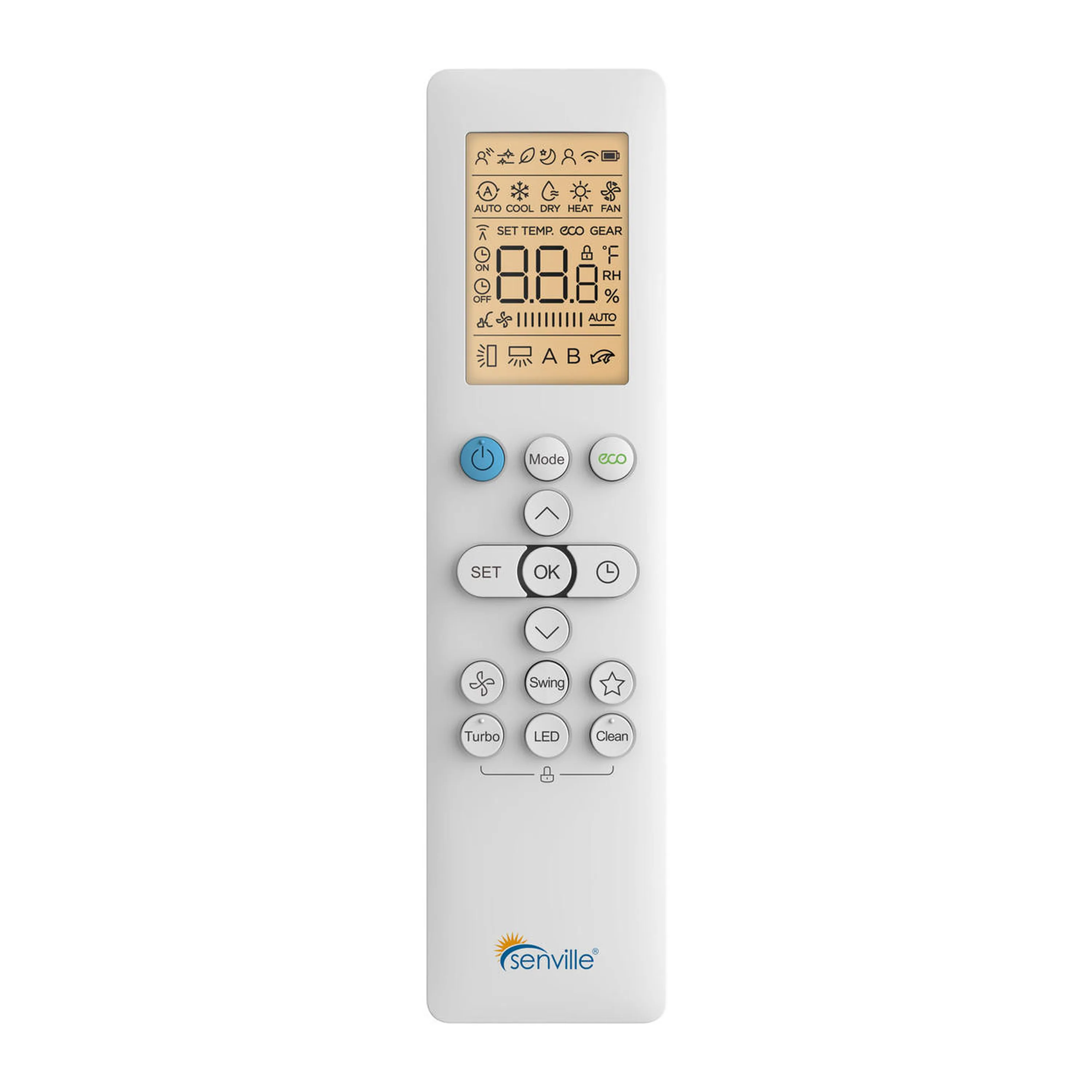 Senville LETO Series 12K BTU Mini Split with 21.2 SEER2, 115V Ductless Air Conditoner and Heat Pump Condenser with Wall Mount Air Handler (SENL/12CD/110V) - Image 4
