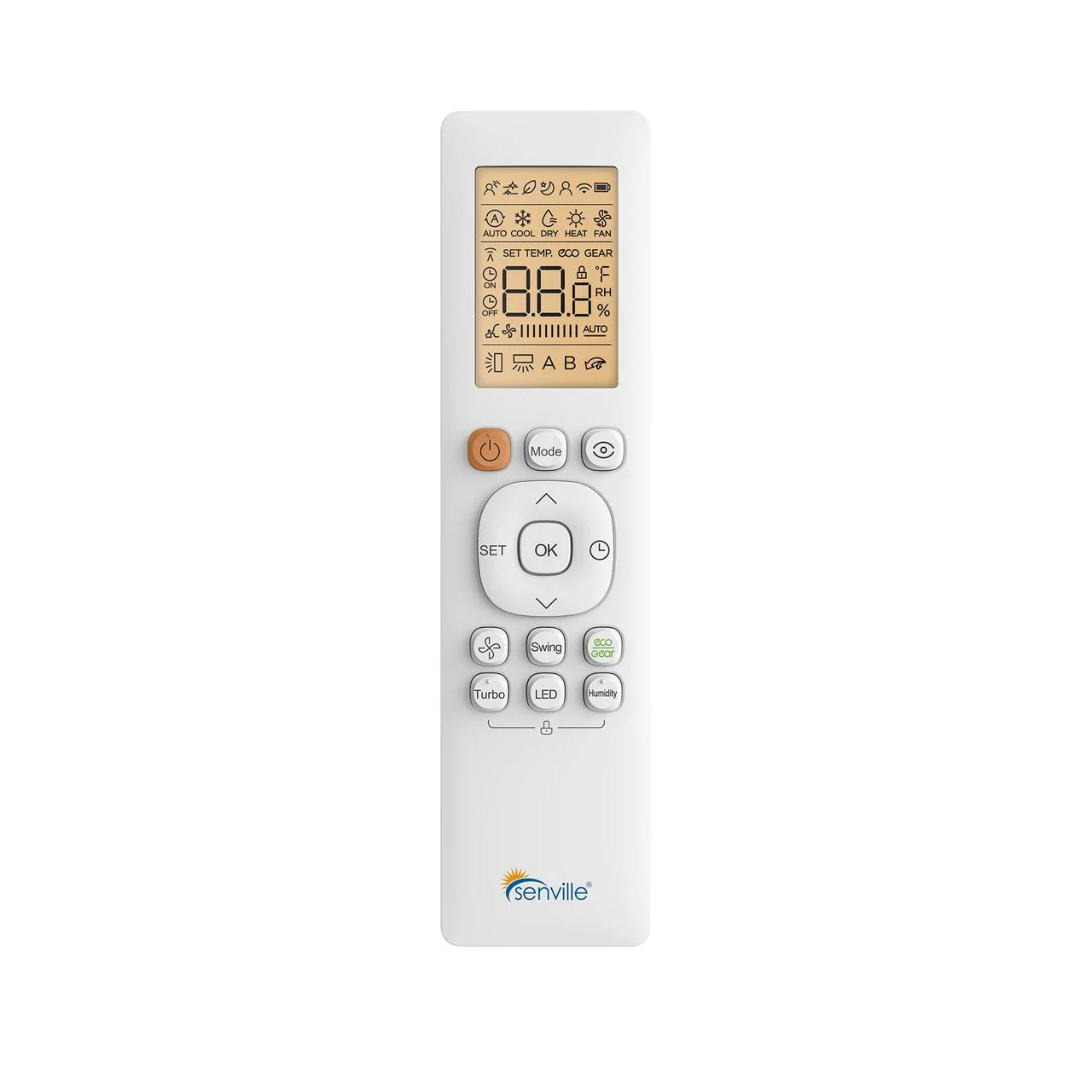 Senville Mini Split - 2-Zone 28,000 BTU Ductless Air Conditioner and Heat Pump Condenser with Ceiling Casette Air Handlers (SENA-30HF-DIC) - Image 5