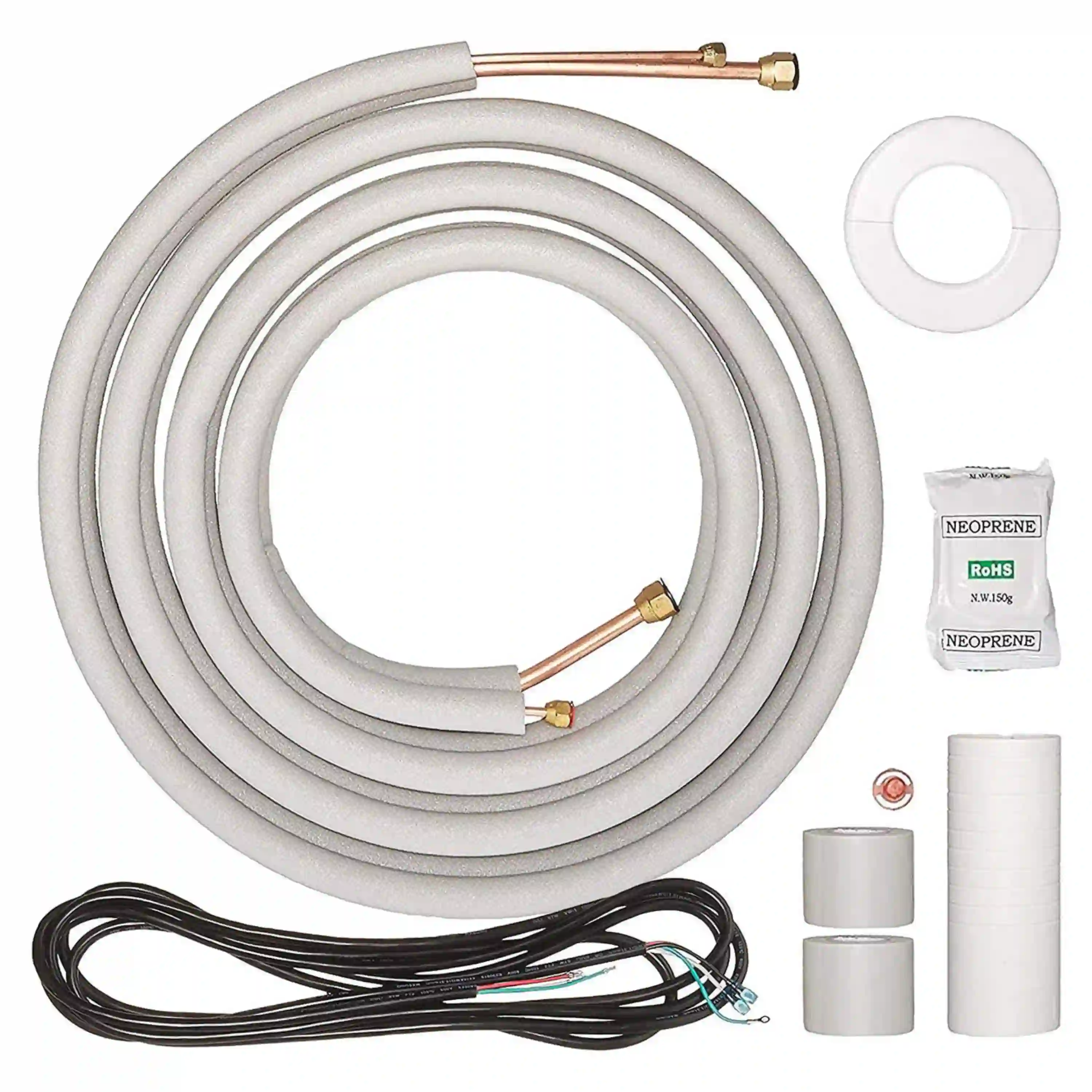 Senville Mini Split - 4-Zone 48,000 BTU Ductless Air Conditioner and Heat Pump Condenser with Wall Mount Air Handlers (SENA-48HF-D) - Image 9