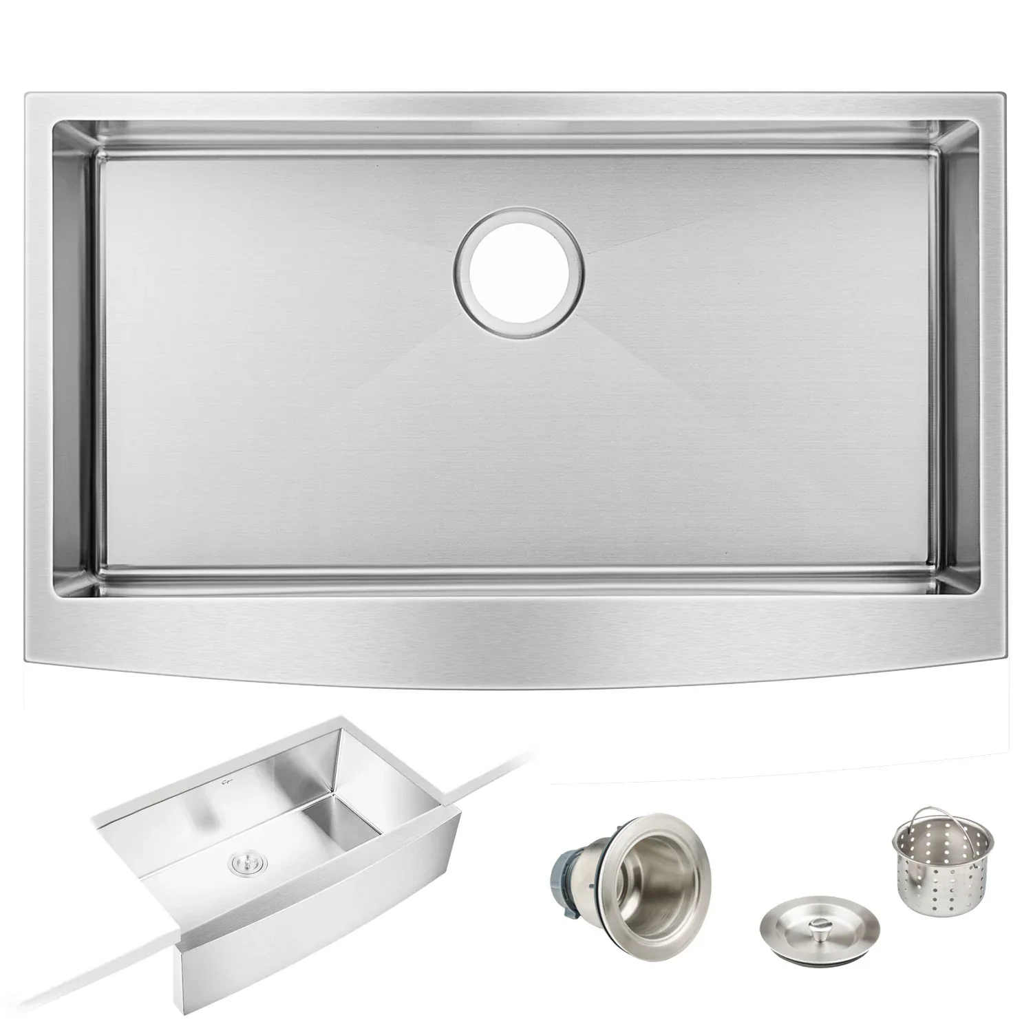 Empava 36-Inch Single Bowl Kitchen Sink (EMPV-SAS3622) - Image 7