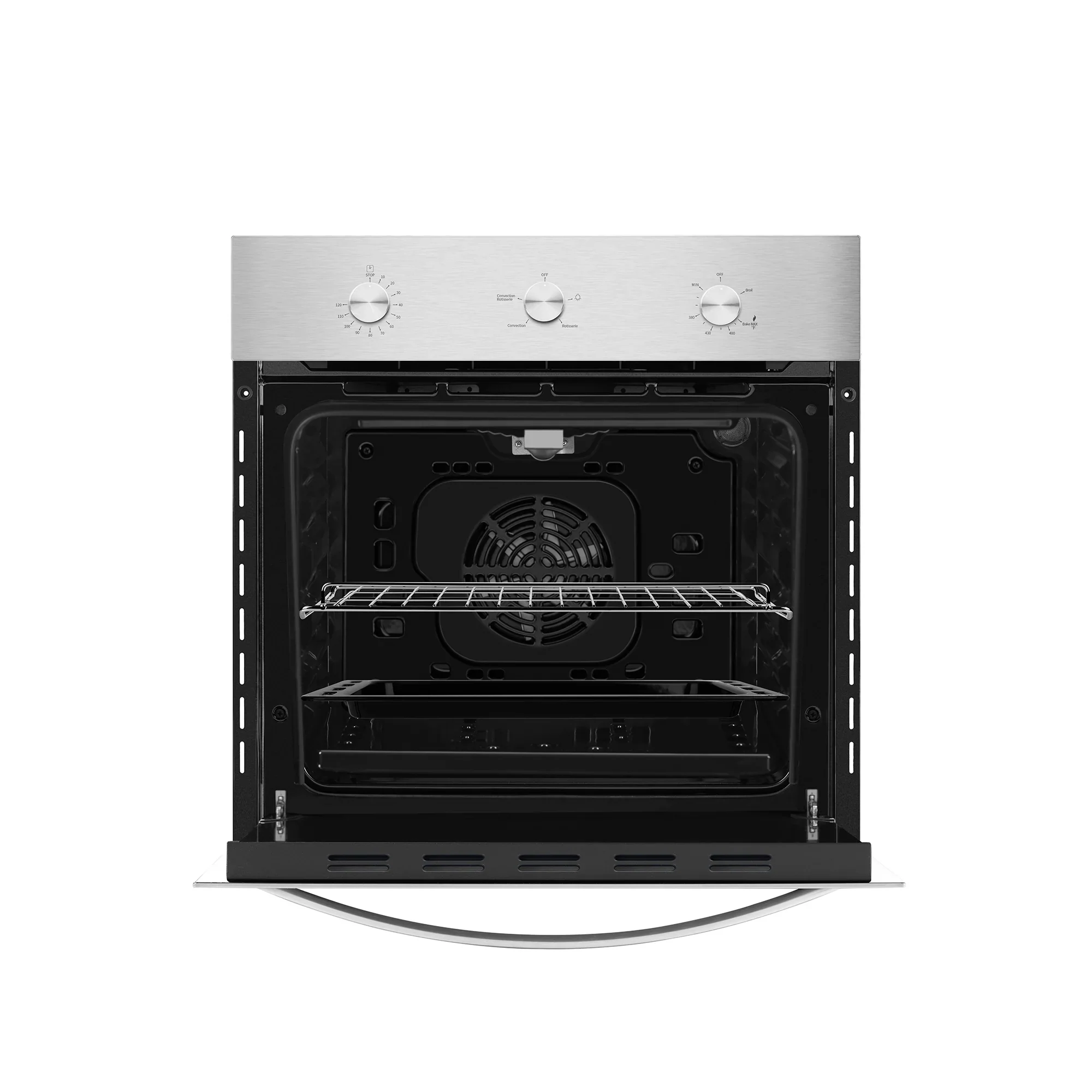 Empava 24-Inch 2.3 Cu. ft. Natural Gas Single Wall Oven (EMPV-24WO08) - Image 4