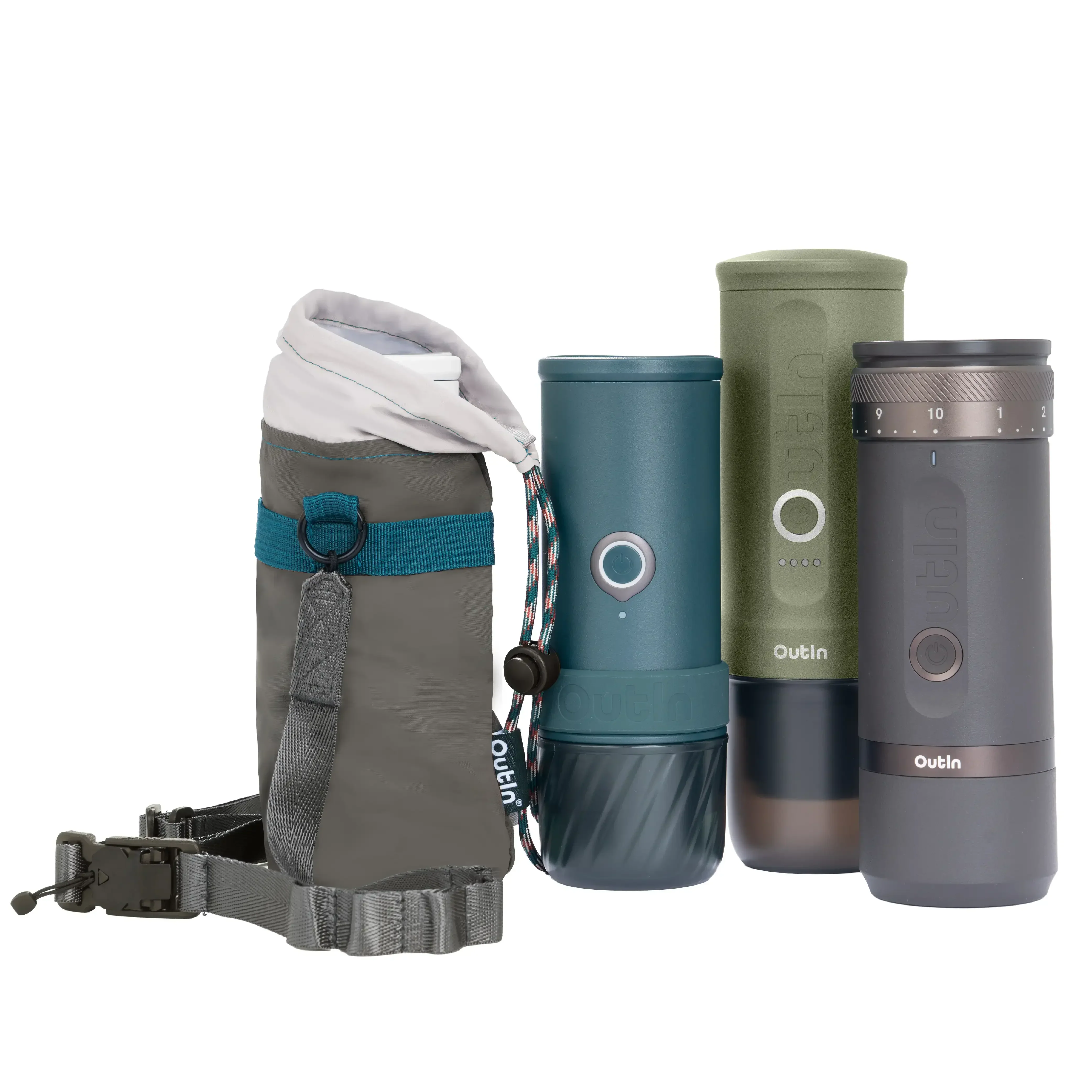OutIn Sling Pocket, Crossbody Bag Compact & Durable for Everyday Carry, Water-Resistant Pouch for Nano/Fino/Mino Canyon Green (OT-PKT-01-CG) - Image 3