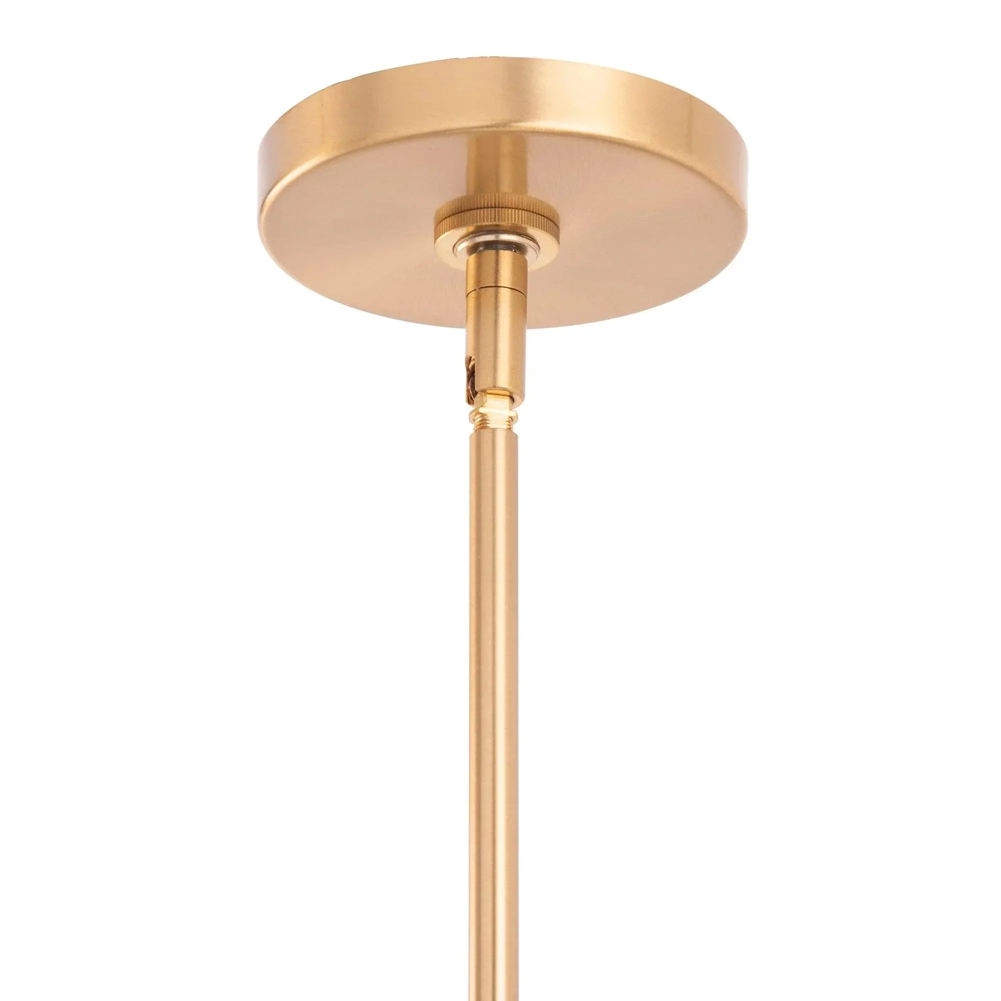 Parrot Uncle Spark Modern Gold Linear 4 Light Chandelier (SP104GB) - Image 3