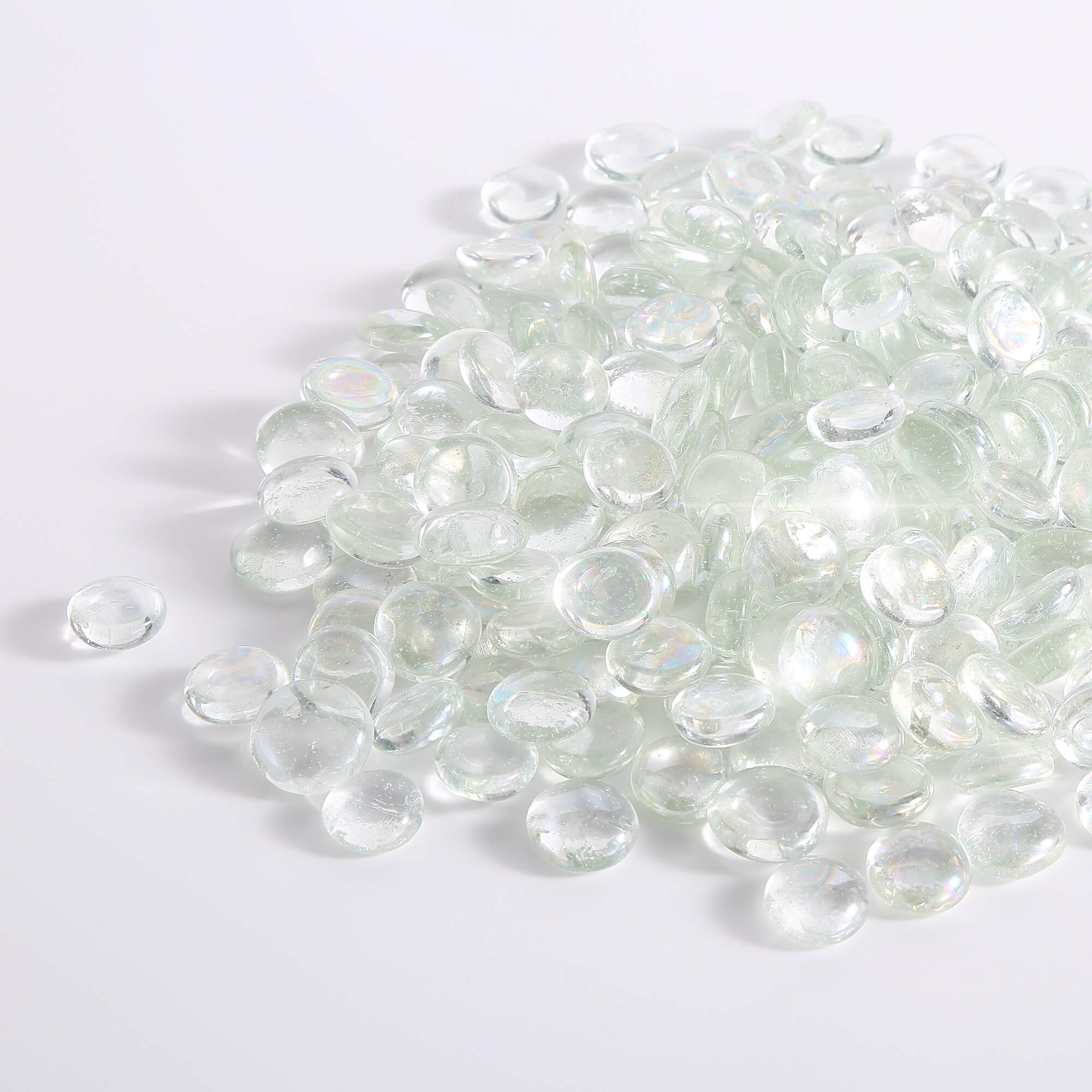 Empava Tempered Fire Glass Beads in Crystal Ice (EMPV-FG88) - Image 3