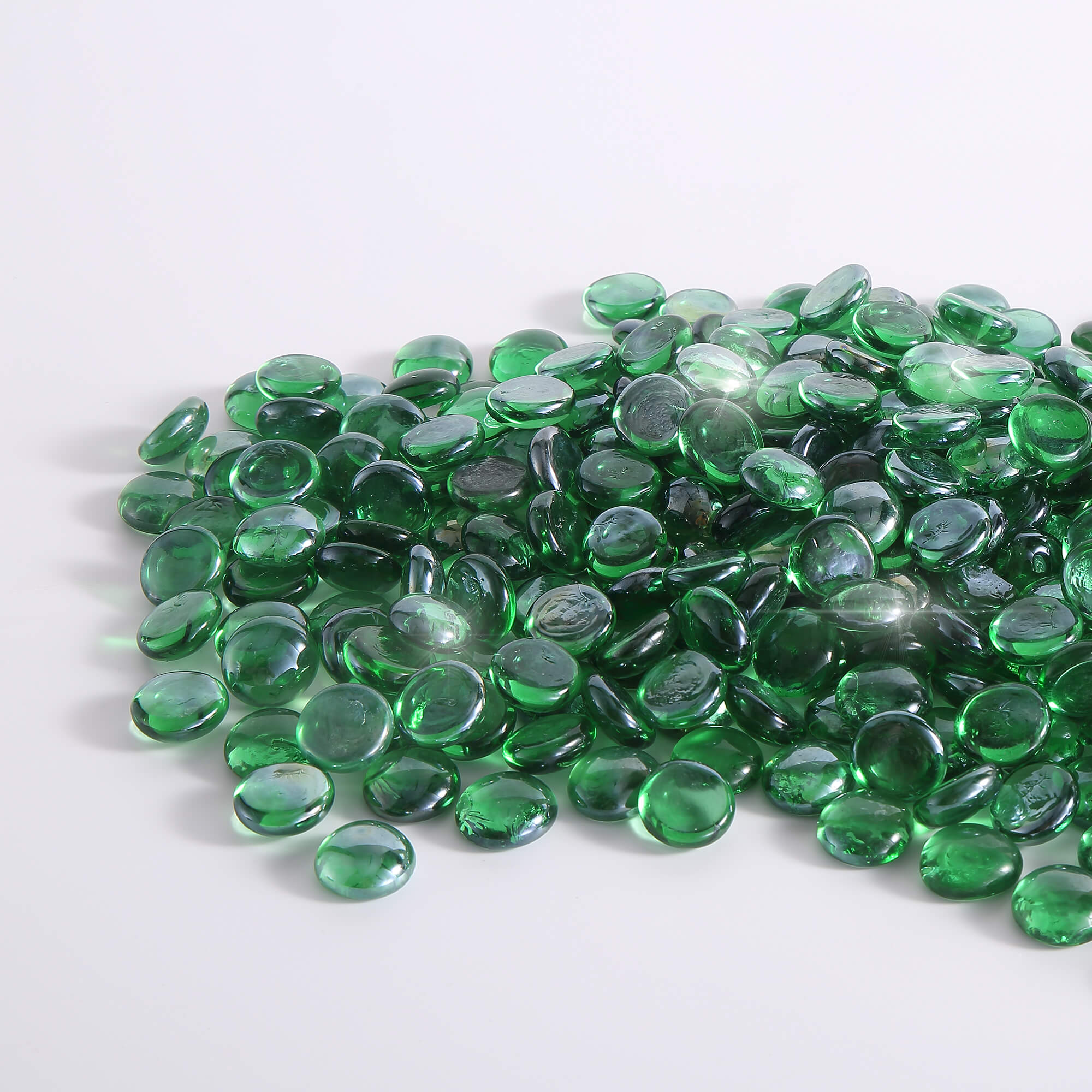 Empava Tempered Fire Glass Beads in Green (EMPV-FG91) - Image 3