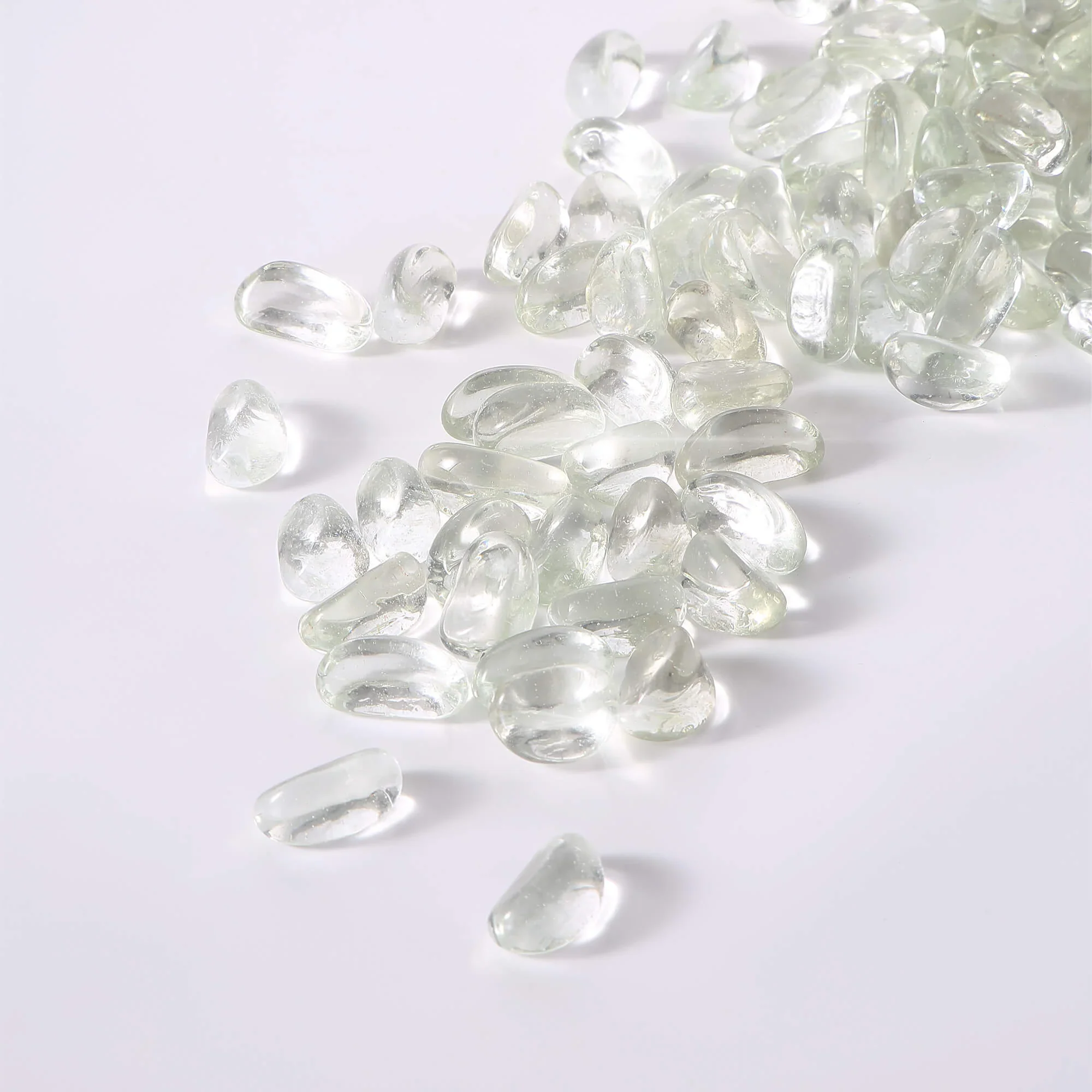 Empava Tempered Fire Glass Cashews in Crystal Ice (EMPV-FG84) - Image 3