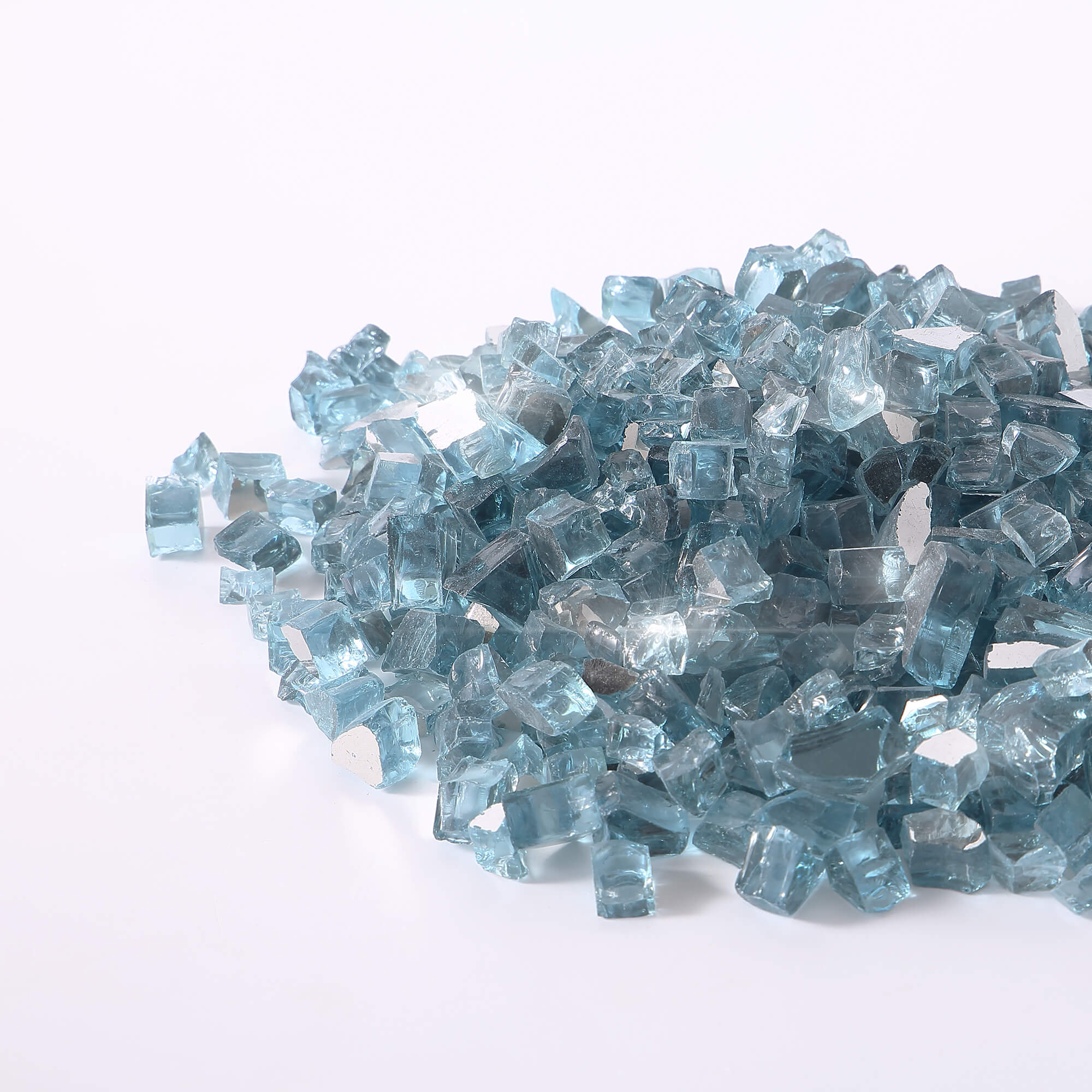Empava Tempered Fire Glass in Carribean Blue (EMPV-2FG71) - Image 3