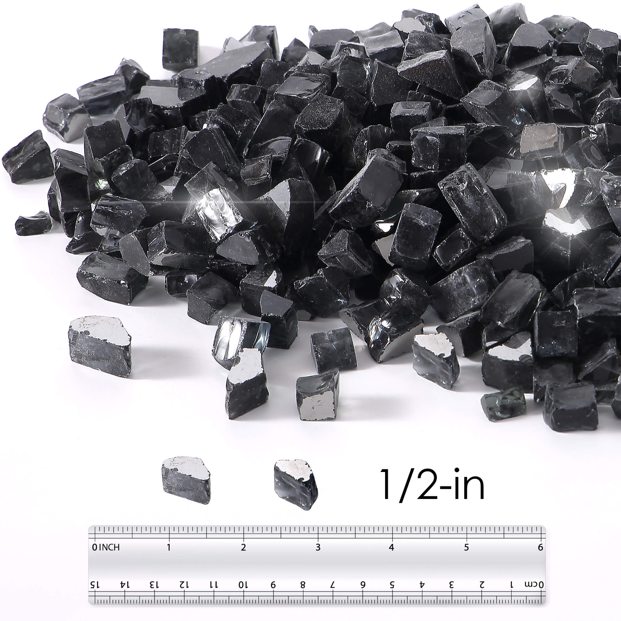 Empava Tempered Fire Glass in Black Magic (EMPV-2FG72) - Image 2