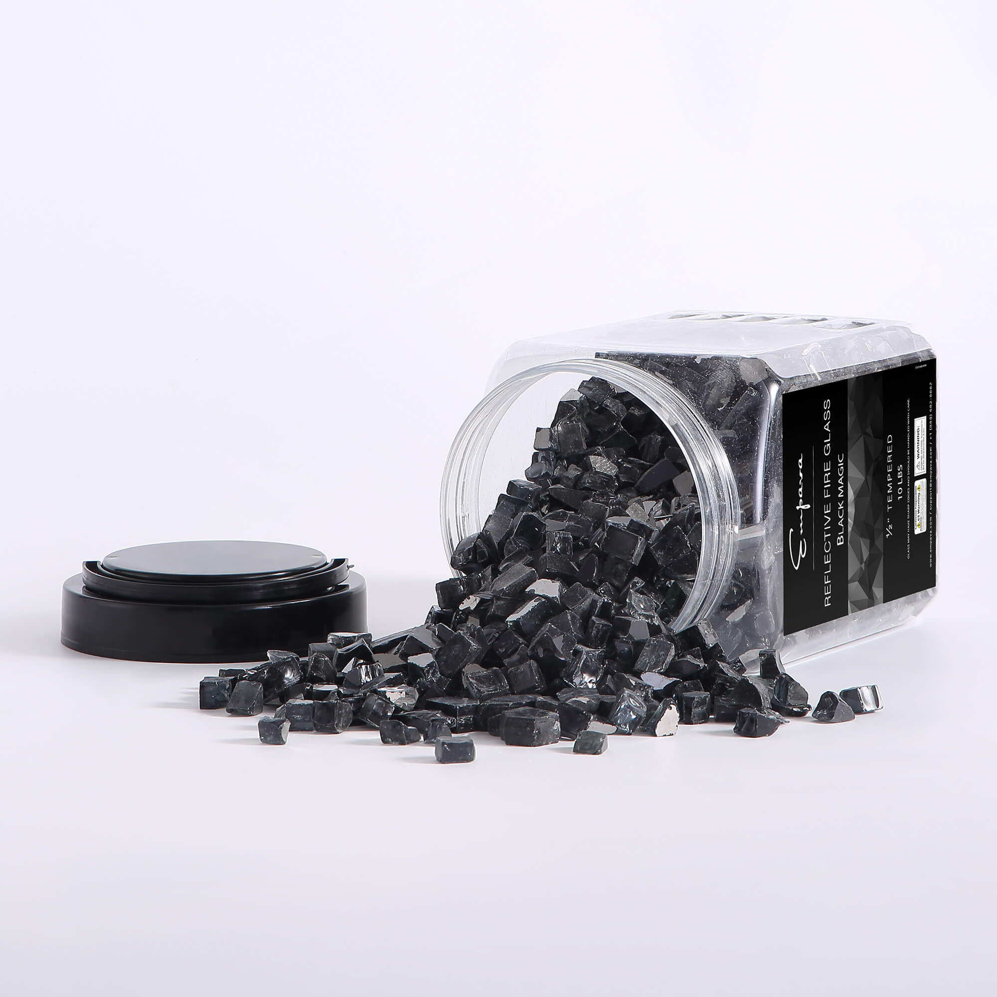 Empava Tempered Fire Glass in Black Magic (EMPV-2FG72) - Image 3