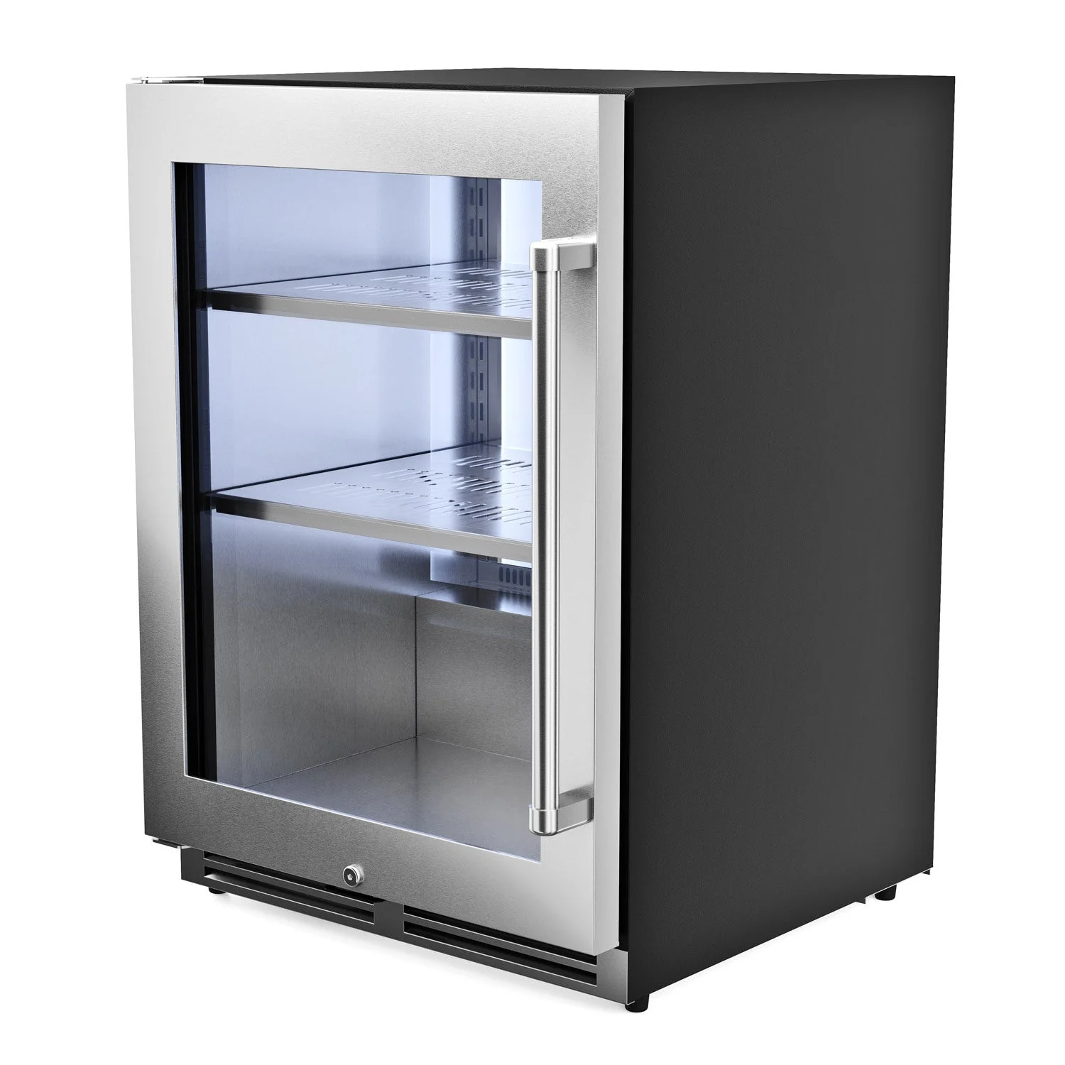 Thor Kitchen 2-Piece Appliance Package - 24-Inch Under Counter Beverage Cooler and Wine Cooler in Stainless Steel - Image 6