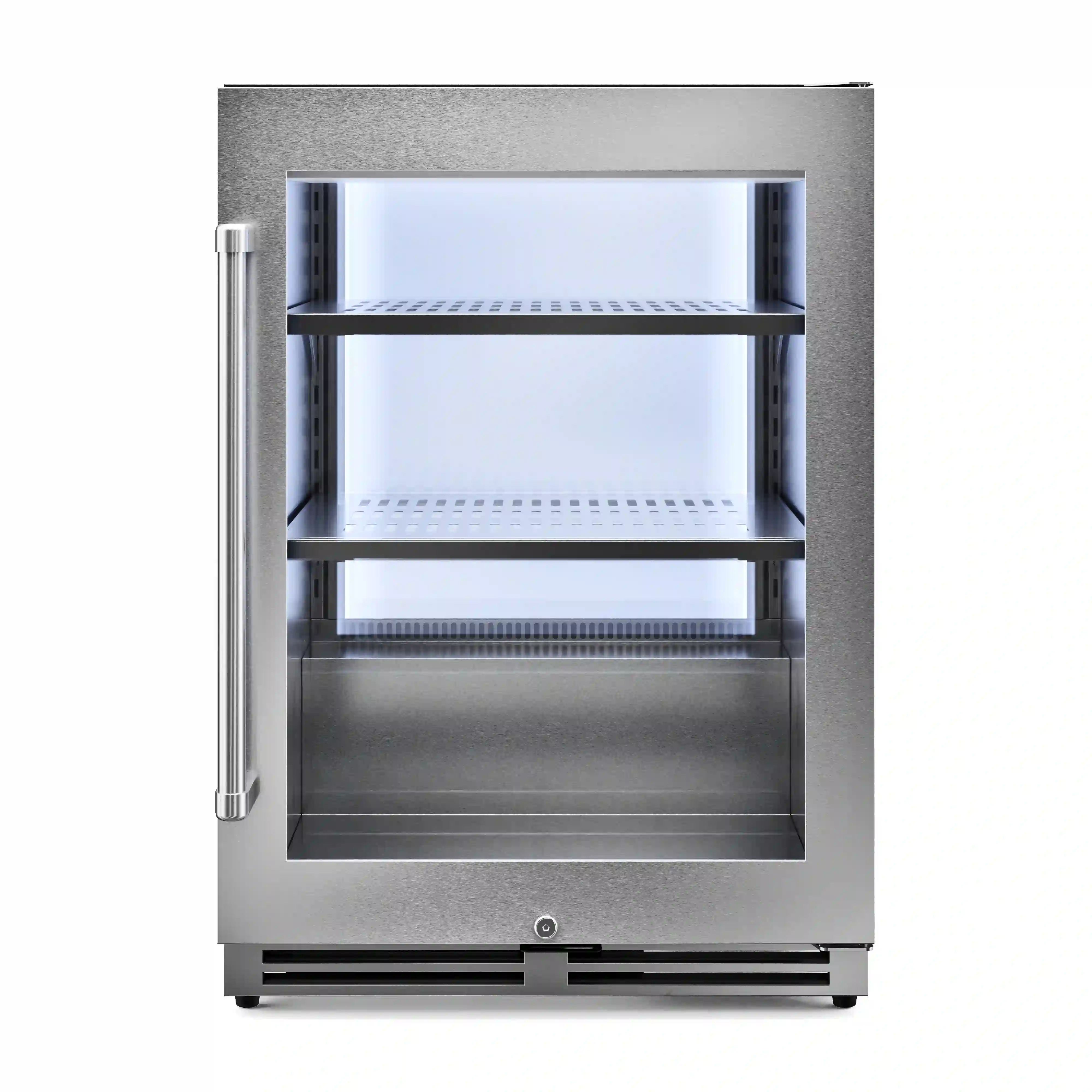 Thor Kitchen 2-Piece Appliance Package - 24-Inch Under Counter Wine Cooler and Beverage Cooler Cooler in Stainless Steel - Image 9
