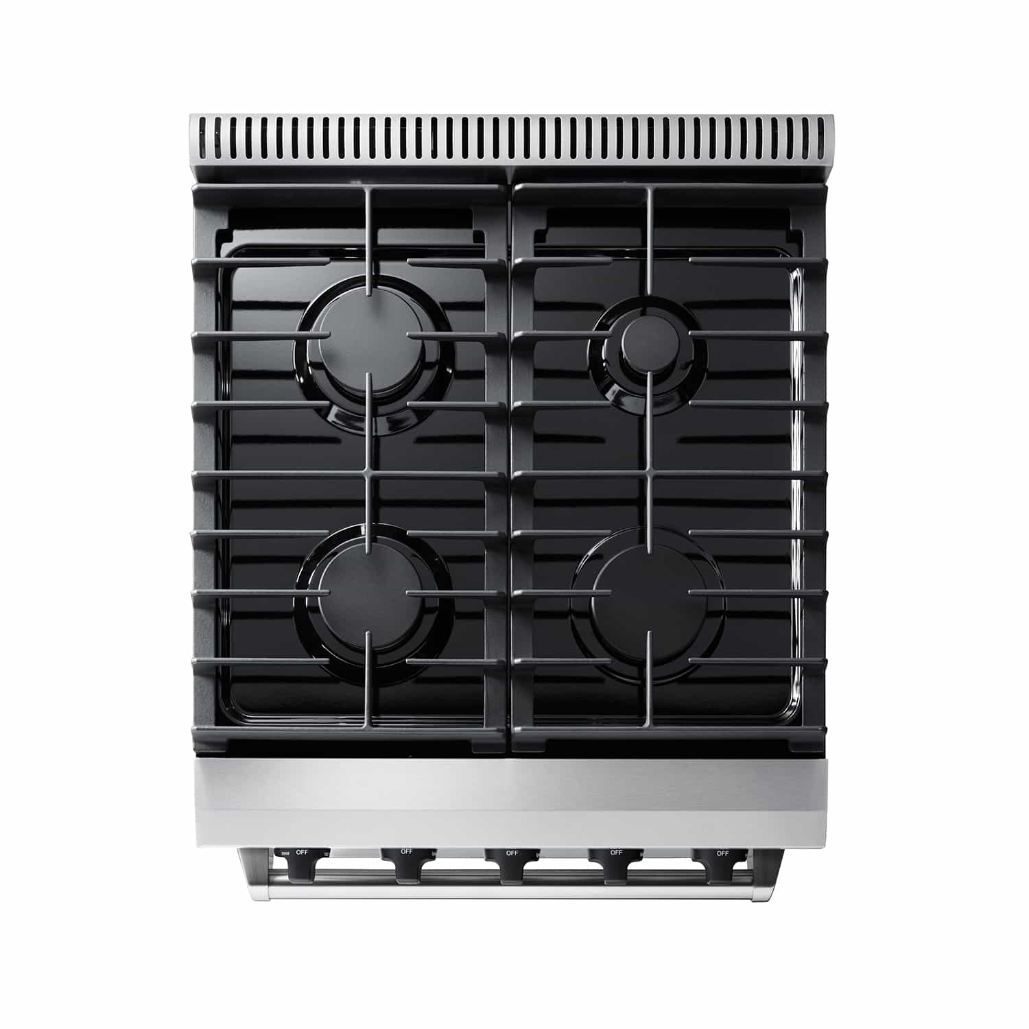 Thor Kitchen 24-Inch 3.7 Cu. Ft. Oven Propane Gas Range with in Stainless Steel (LRG2401ULP) - Image 5